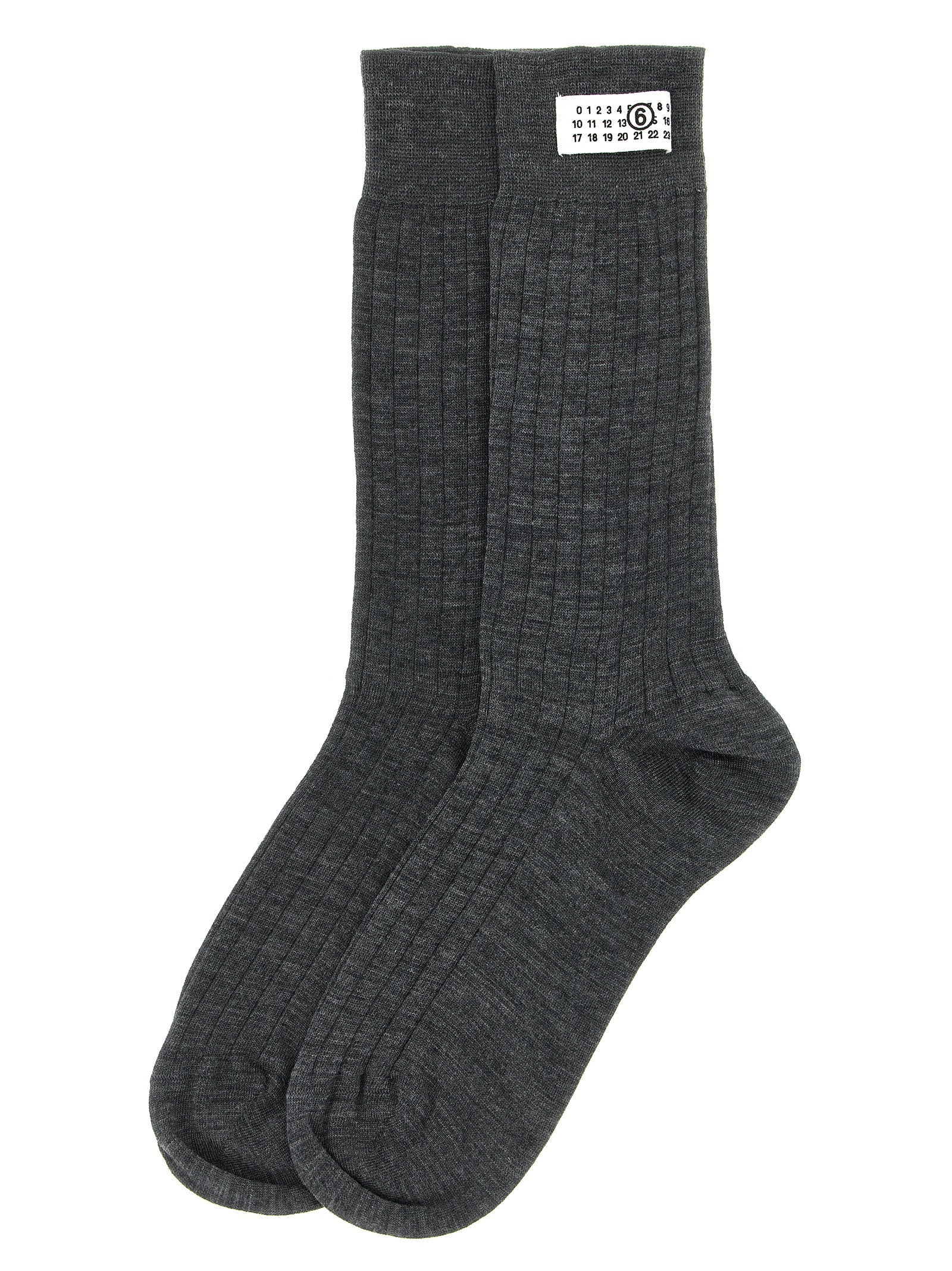 Mm6 Maison Margiela Numeric Signature Mm6 Socks - view 2