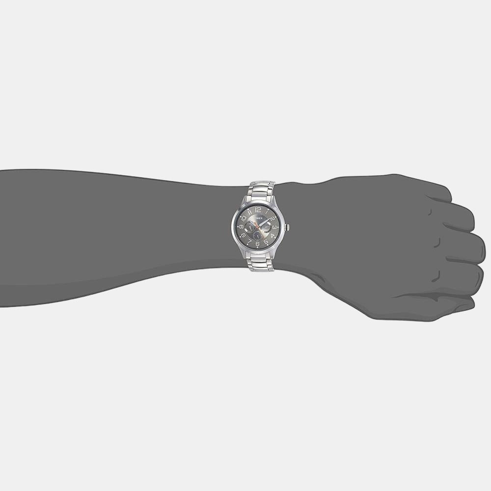 Timex Fashion Men Quartz Grey Dial Chronograph Stainless Steel Watch TW000T307 - view 4