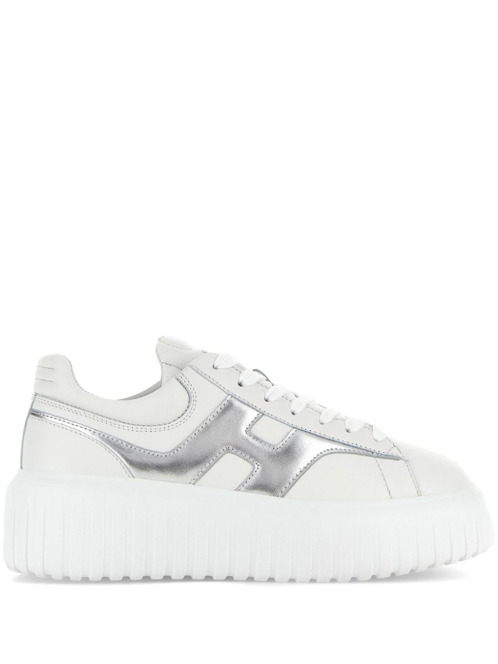 Hogan H-stripes Sneakers – Calf Leather 100%