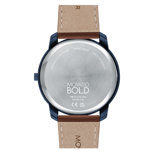Movado Bold Thin Blue Dial Men 42mm - view 2