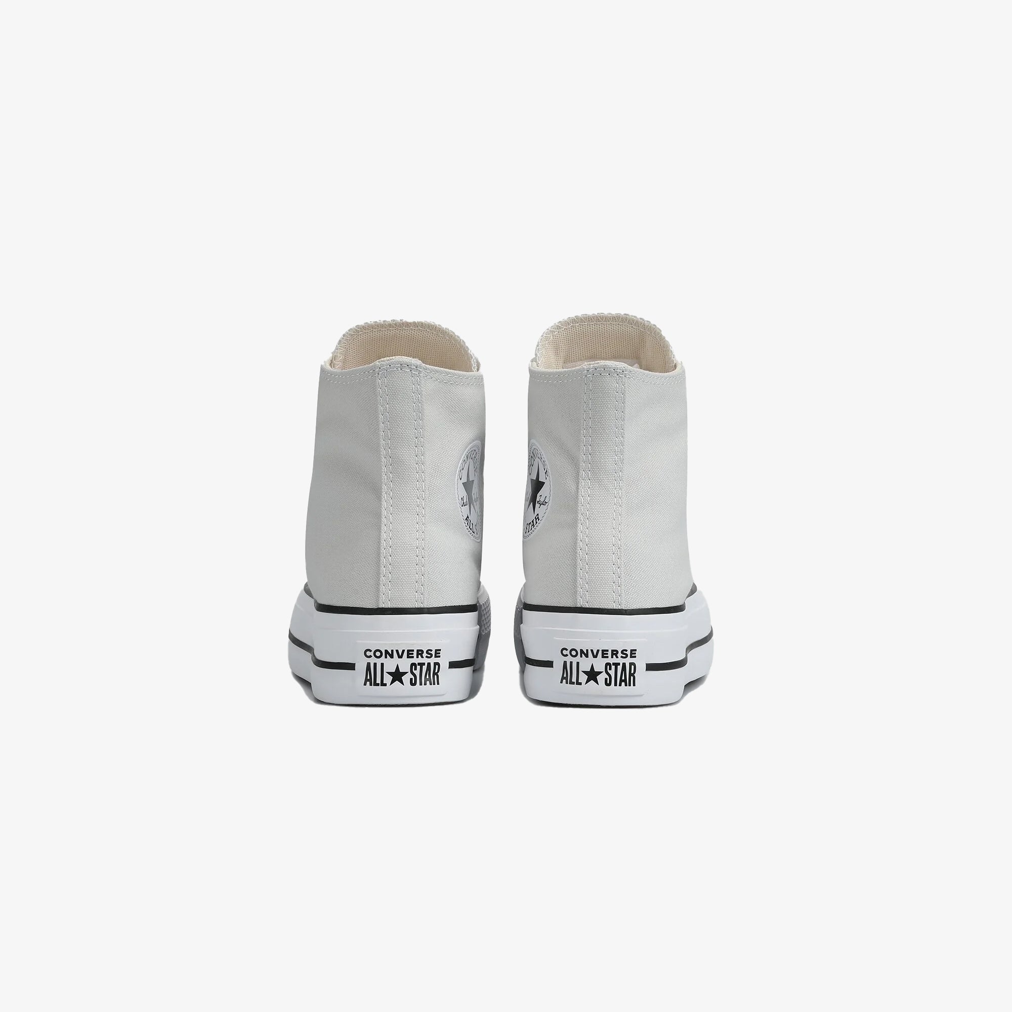 Converse | CHUCK TAYLOR ALL STAR PLATFORM CANVAS { WHITE - view 4