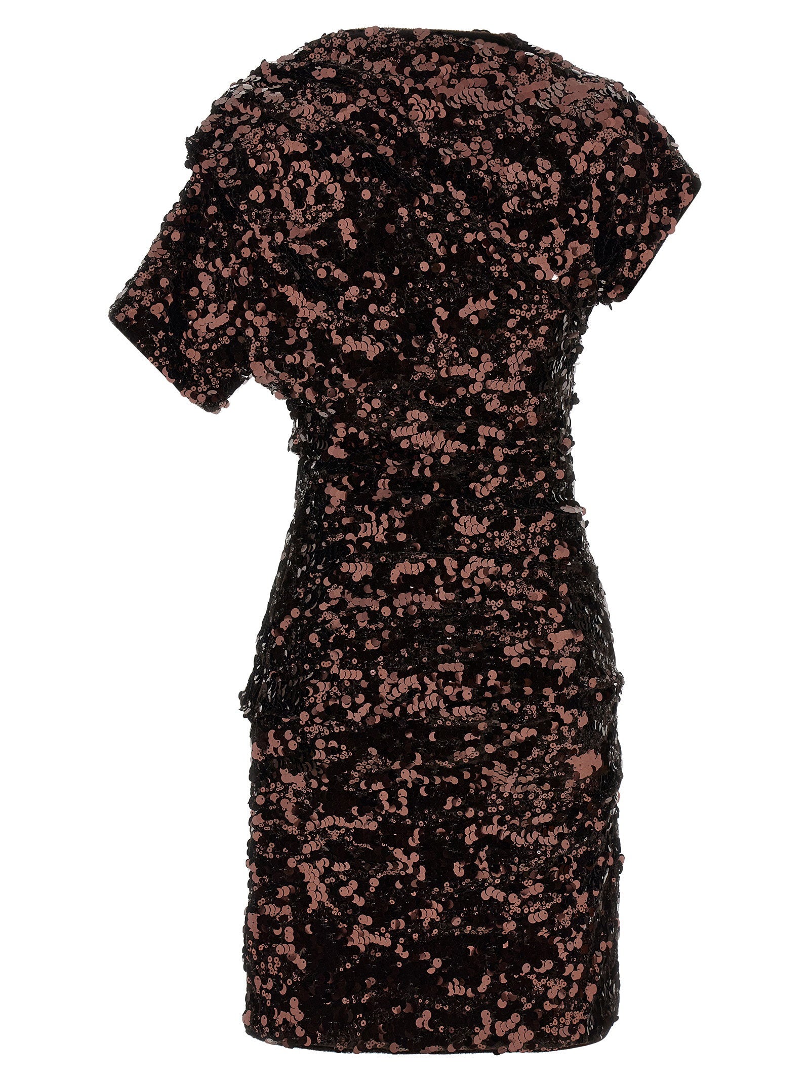 Ganni Brown Sequins Mini Dress - view 2