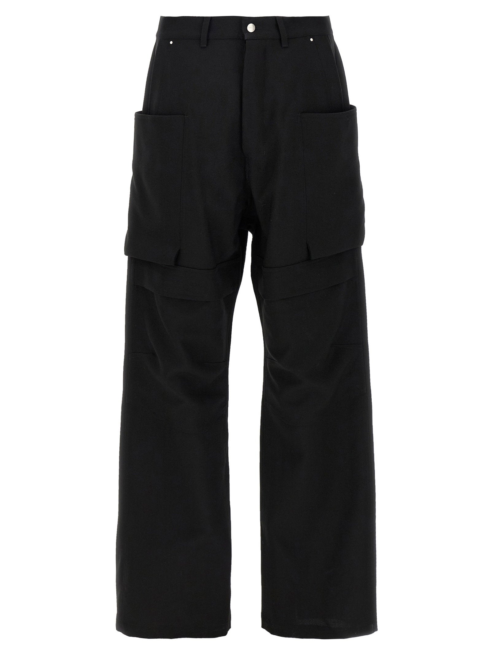 Rick Owens Stefan Cargo Pants – 100% virgin wool