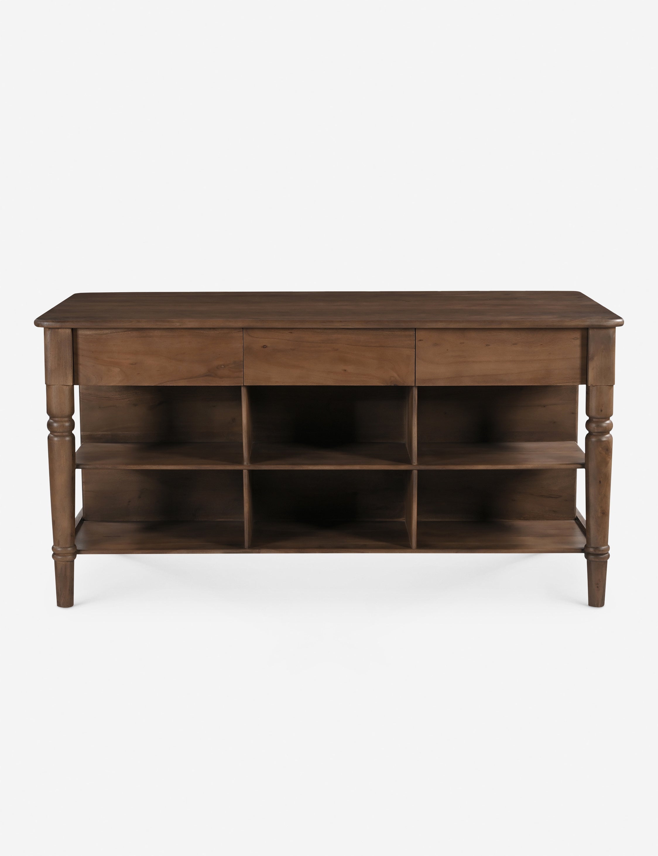 Lulu and Georgia Trusley Kitchen Island – Brown