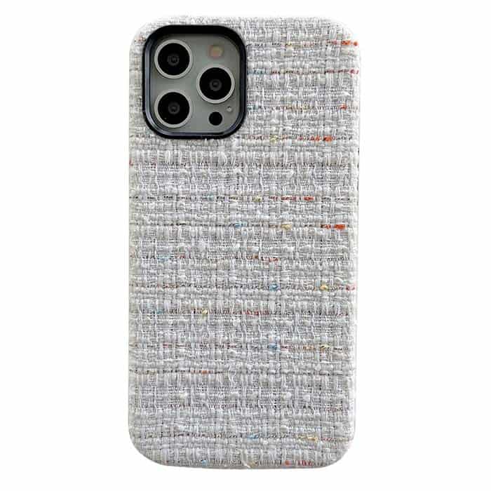 KShop iPhone 13 Fabric Case - White