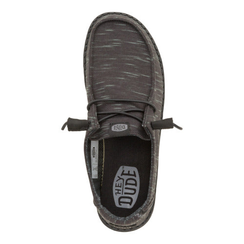 HEYDUDE shoes Wendy Heathered Stretch - Midnight - view 6