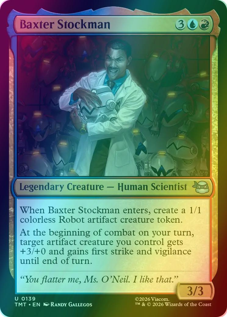 Baxter stockman 139 – Magic Baxter Stockman [139] [Teenage Mutant Ninja Turtles] [Foil]