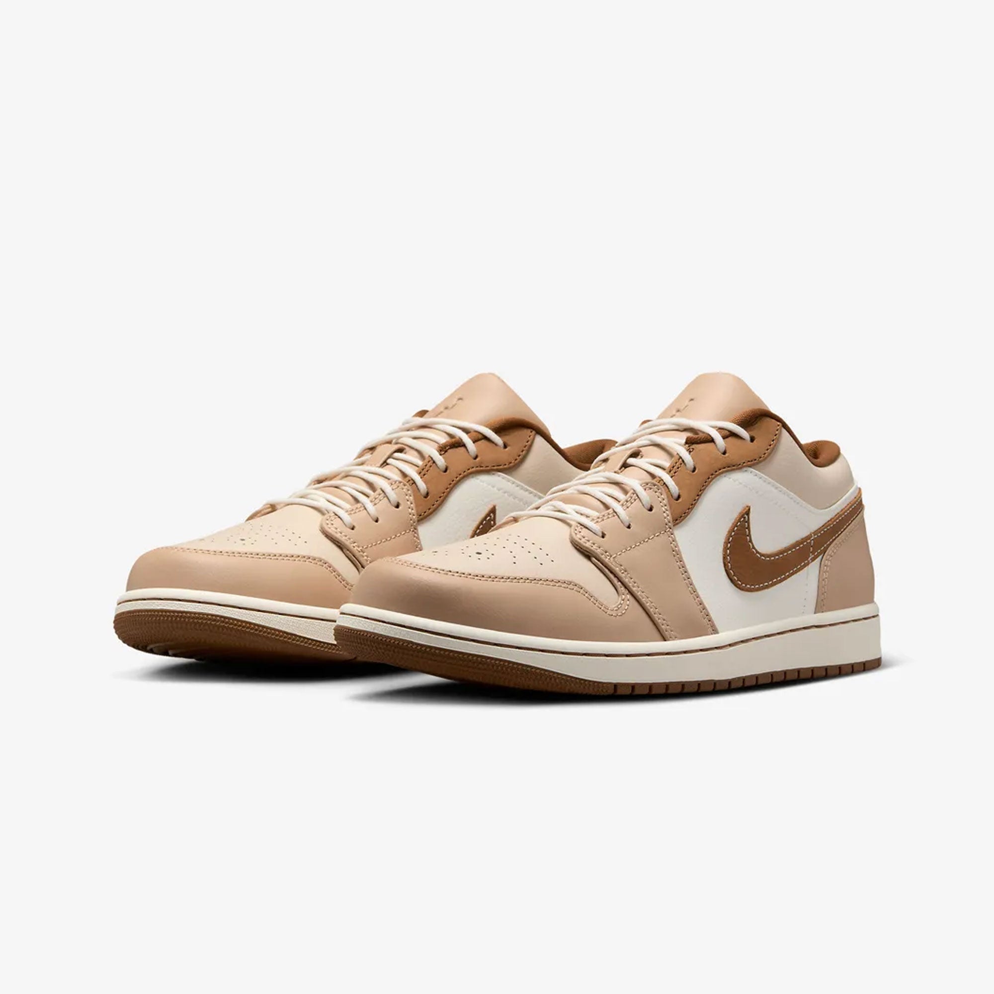 Jordan | Air Jordan 1 Low Se { Hemp/lt British Tan-sail-oatmeal - view 2