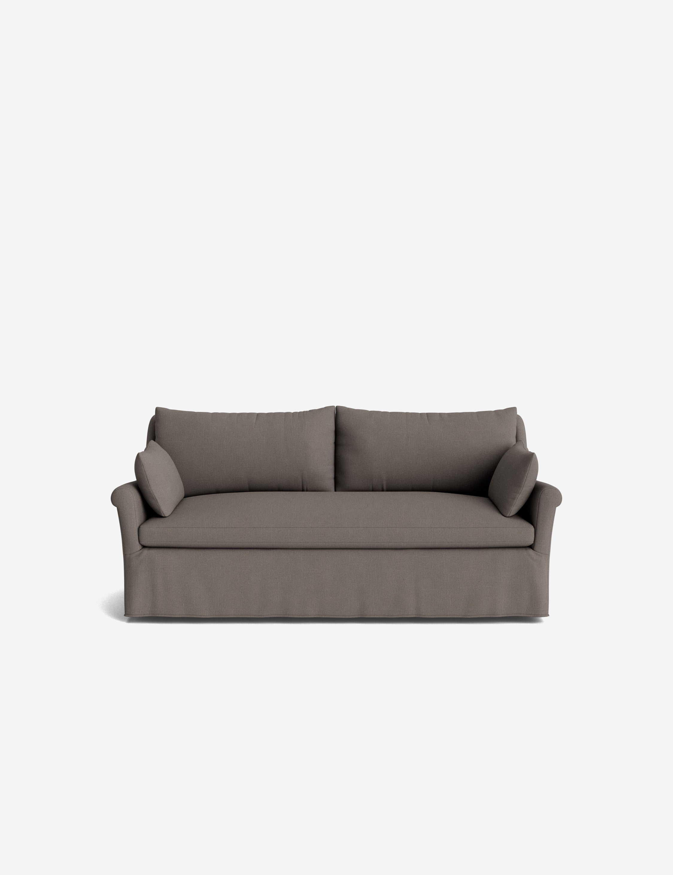 Lulu and Georgia Portola Rolled Arm Slipcover Sofa - view 166