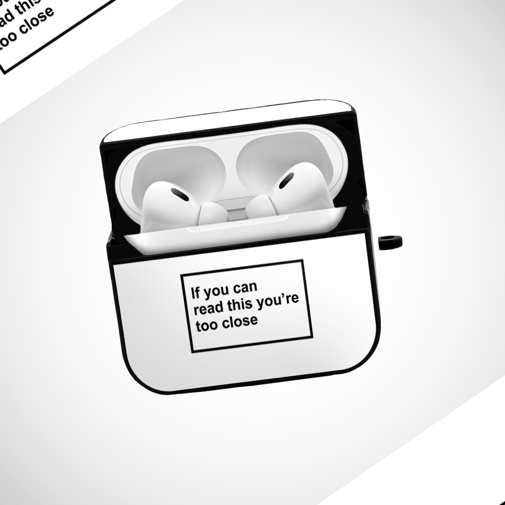 Cover It Up You are too close Glass Airpods 3rd Gen Case Covers - view 2