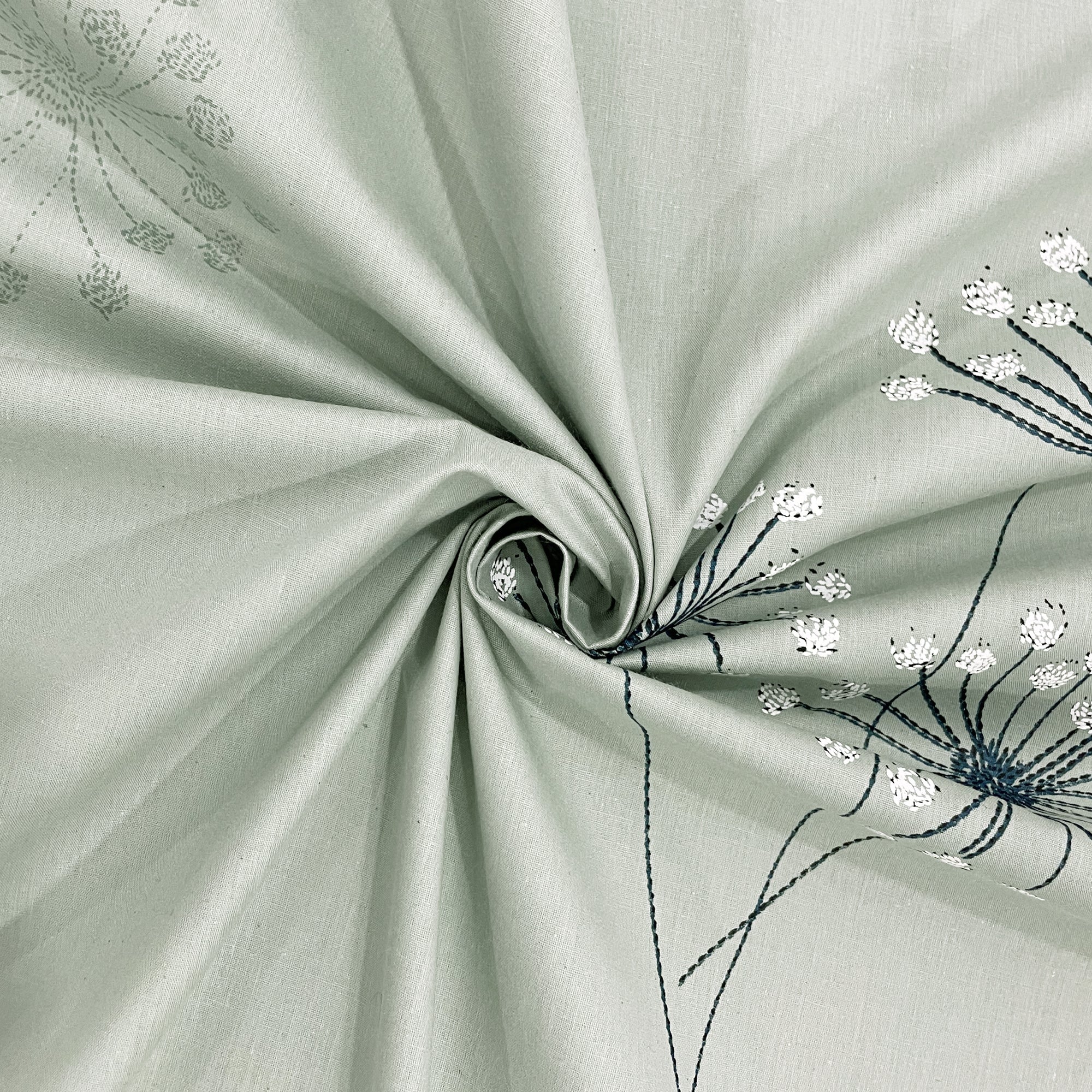 Swayam India Swayam Zinnia Fitted Bed Sheet-25057 - view 6