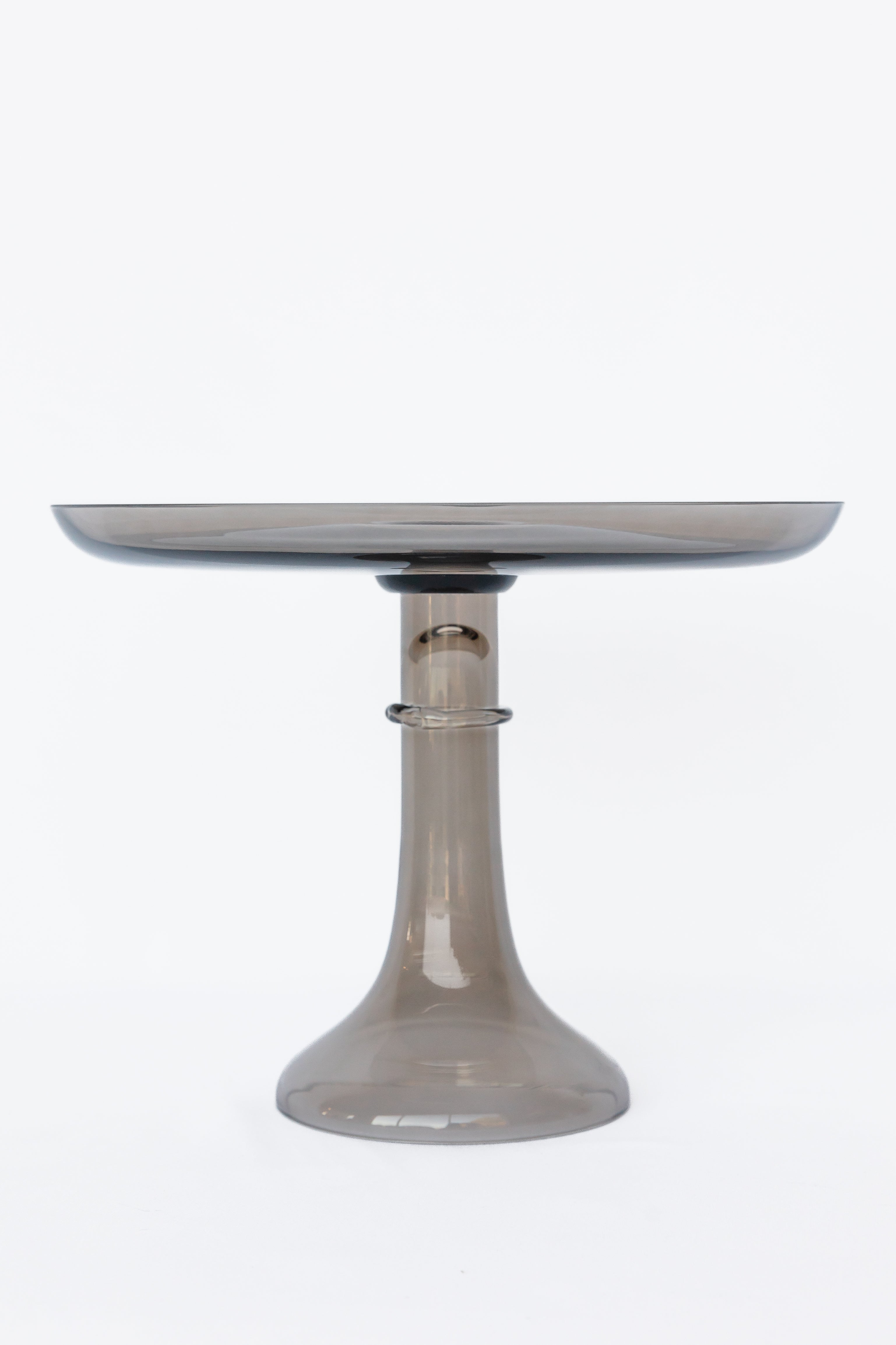 Cake stand gray – Estelle Colored Glass Estelle Cake Stand {Gray Smoke}