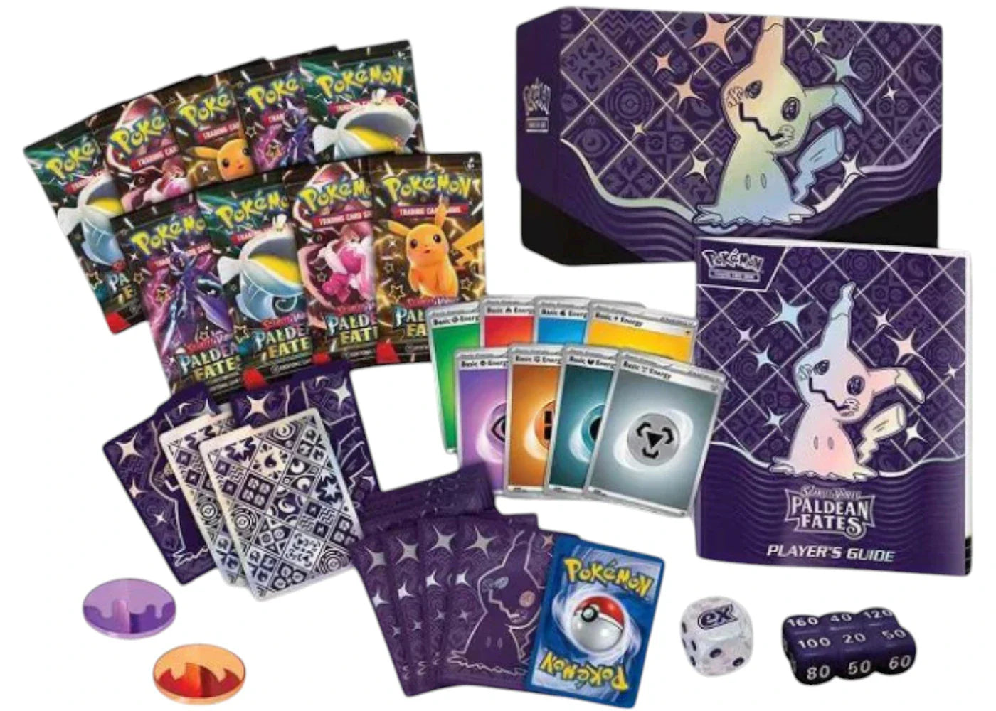 2024 Pokémon Scarlet & Violet Paldean Fates Elite Trainer Box 4x Lot - view 2