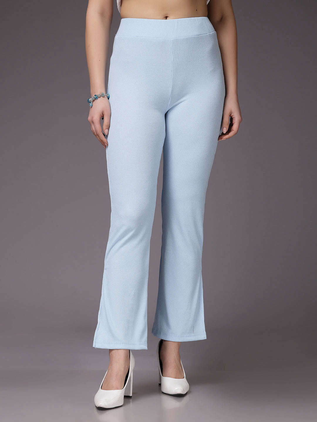 Freehand By The Indian Garage Co Women Solid Trouser - view 4