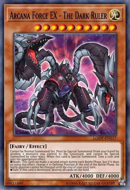 Yu-Gi-Oh! Arcana Force EX - The Dark Ruler - SP13-EN043 - Starfoil Rare - Unlimited