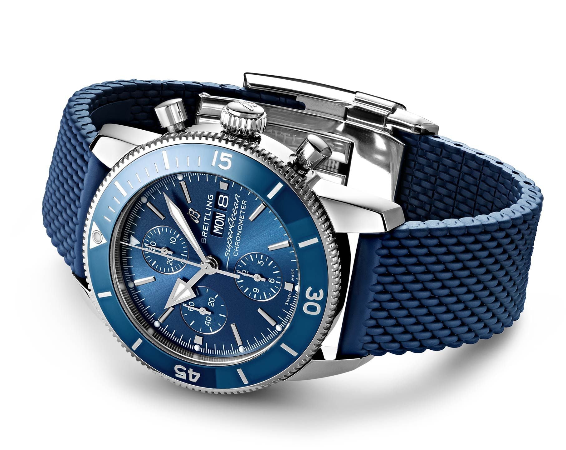 Breitling Superocean Heritage Chronograph 44 Blue Blue Dial Men 44mm - view 2