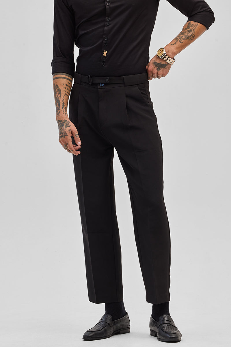 SNITCH Black Korean Trousers