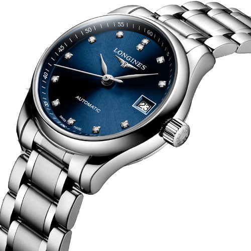 Longines Master Collection Sunray Blue Dial Women 25.5mm - view 2