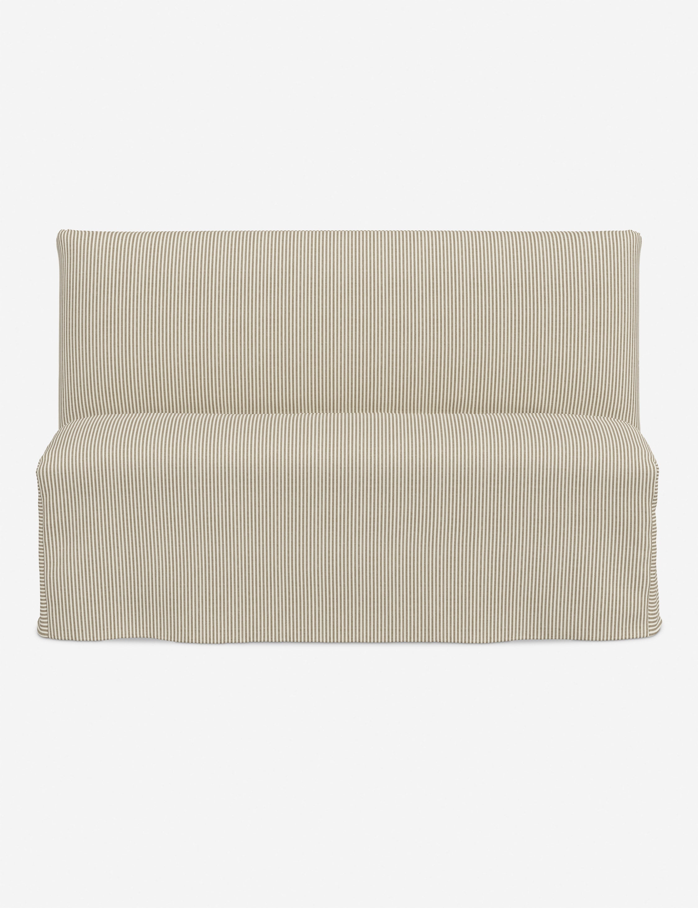 Lulu and Georgia Haddan Slipcover Dining Bench - view 16