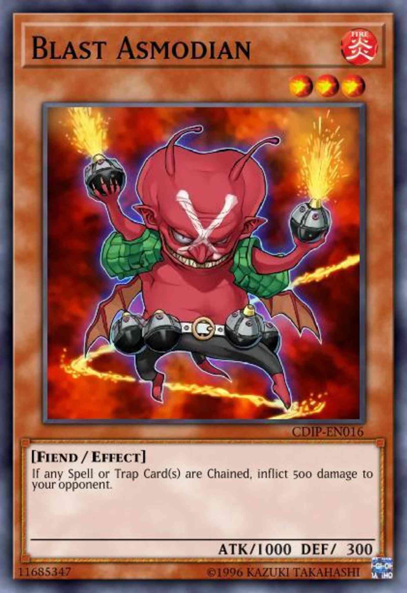 Yu-Gi-Oh! Blast Asmodian - CDIP-EN016 - Common - Unlimited