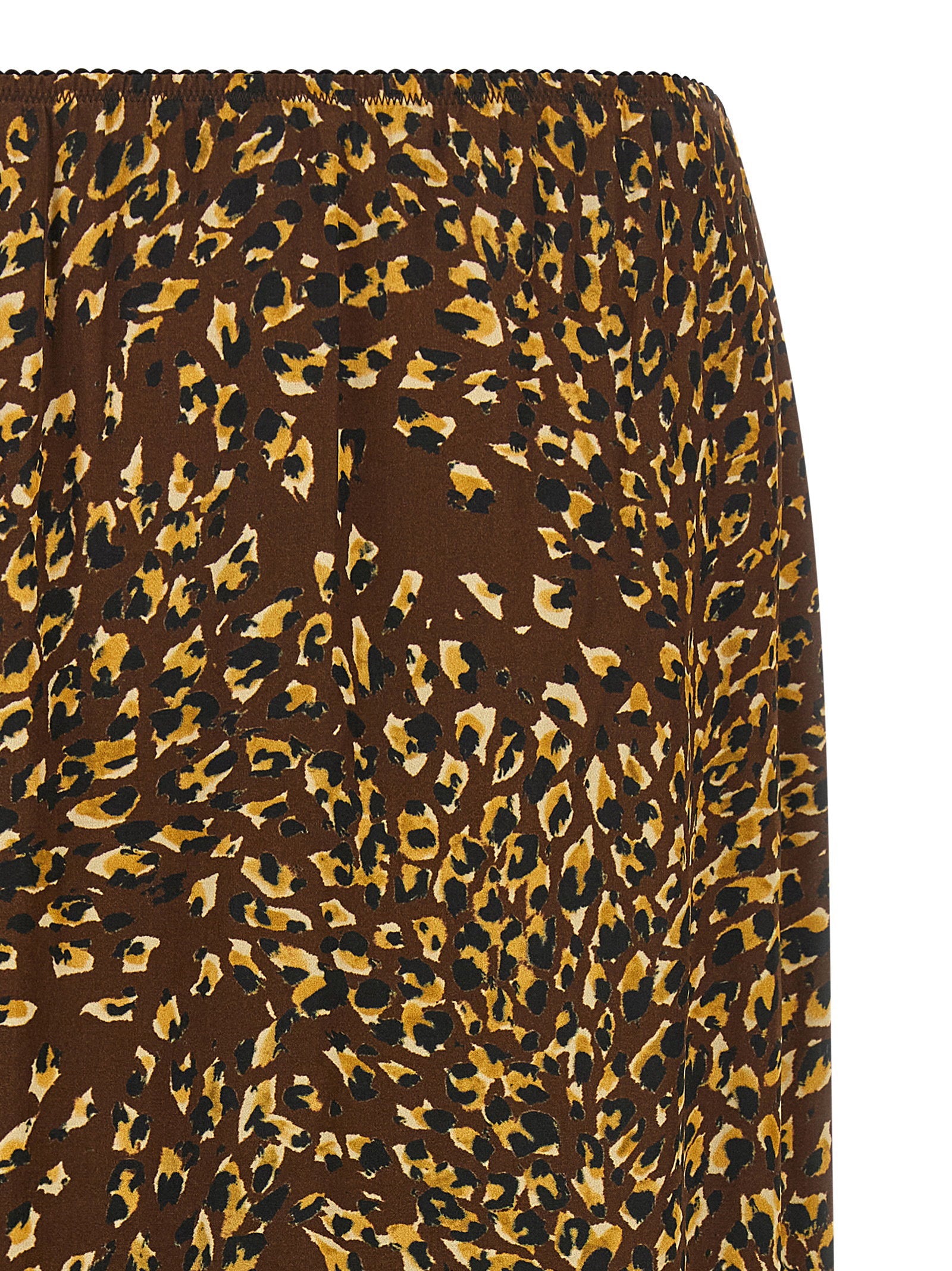 Twin Set Animal Skirt – 100% viscose - view 3