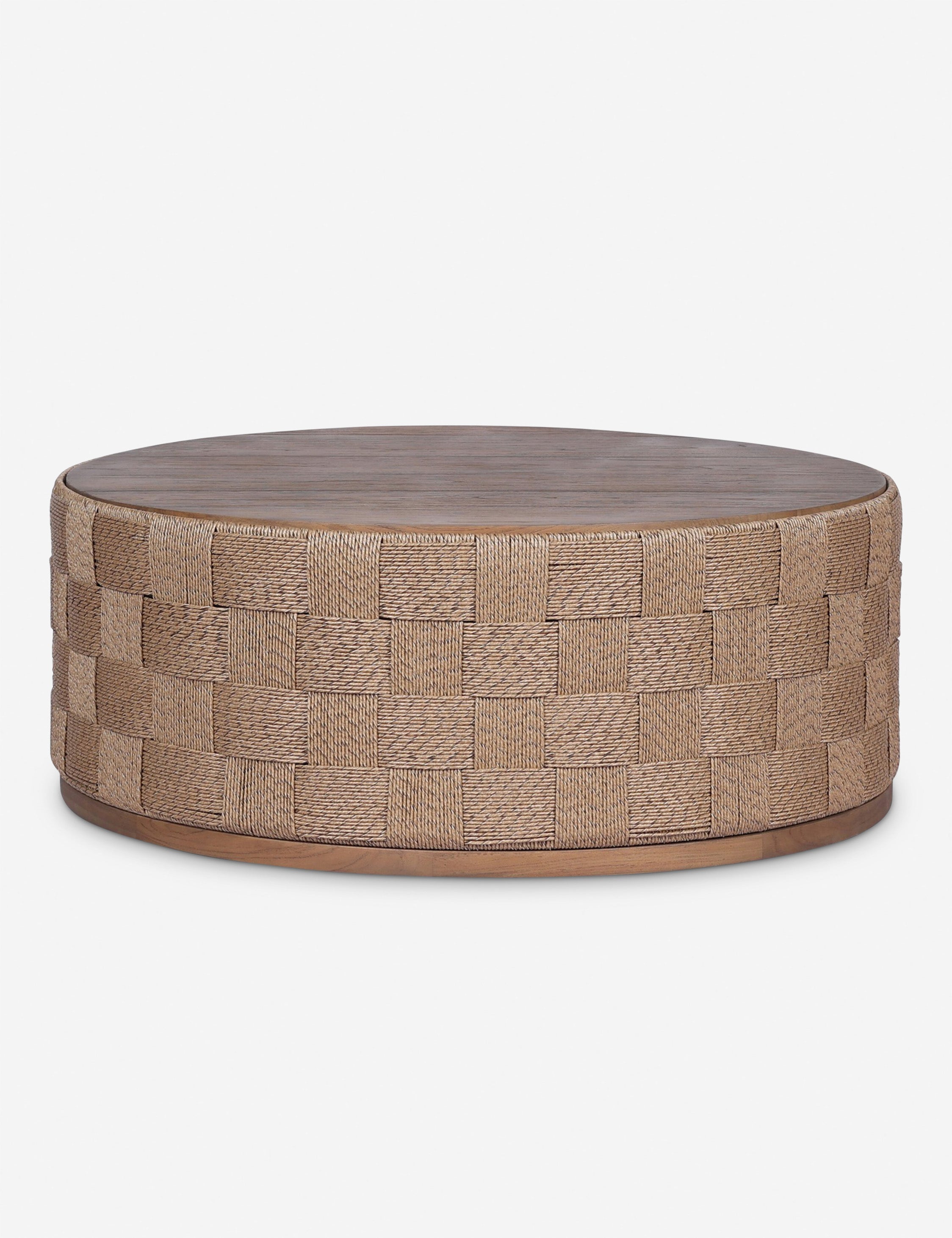 Lulu and Georgia Corsica Round Outdoor Coffee Table
