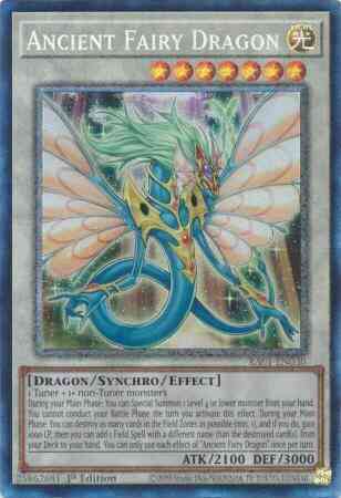 Yu-Gi-Oh! Ancient Fairy Dragon - RA01-EN030 - Prismatic Collector's Rare - 1st Edition