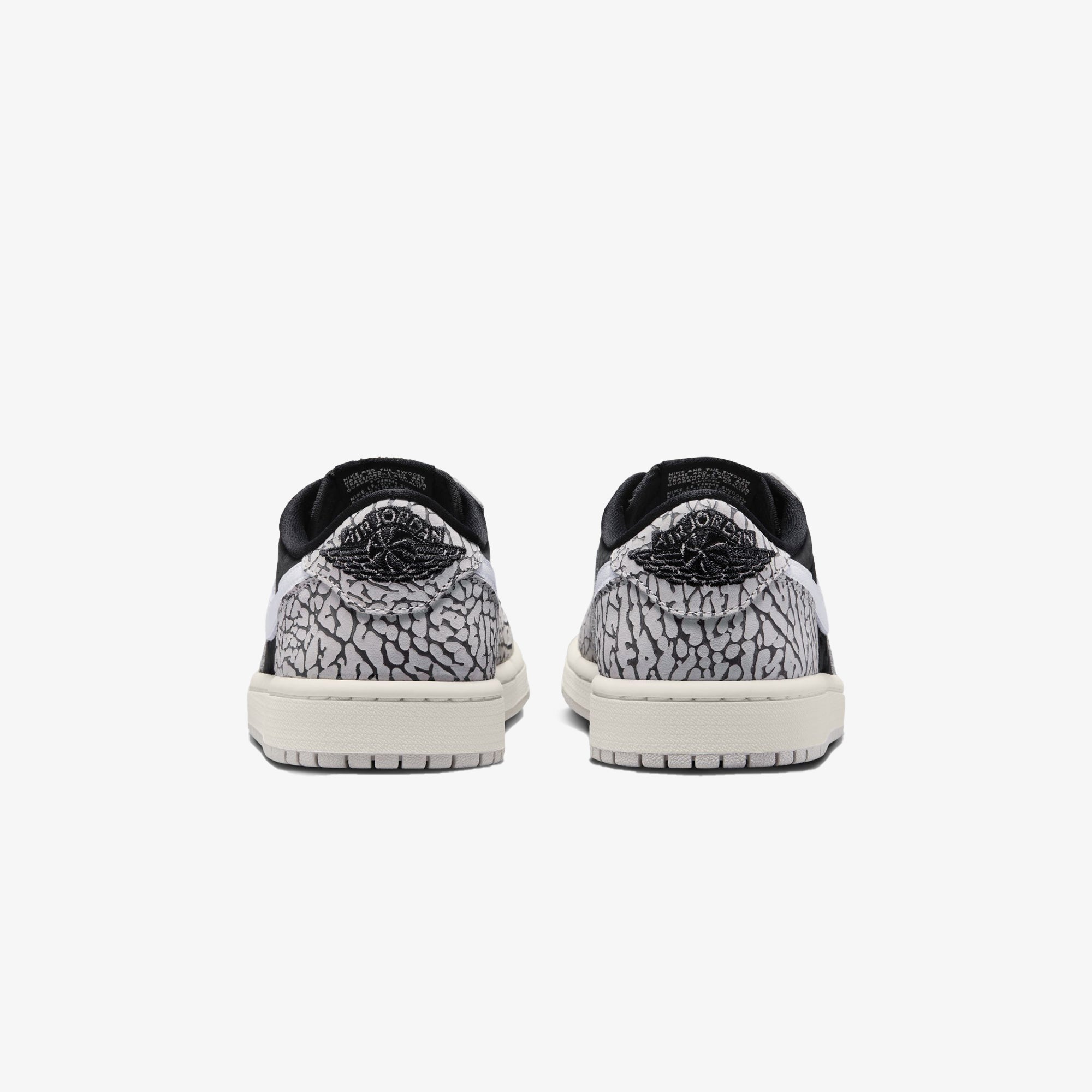 Jordan | AIR JORDAN 1 LOW OG { BLACK/MUSLIN-TECH GREY-WHITE - view 2
