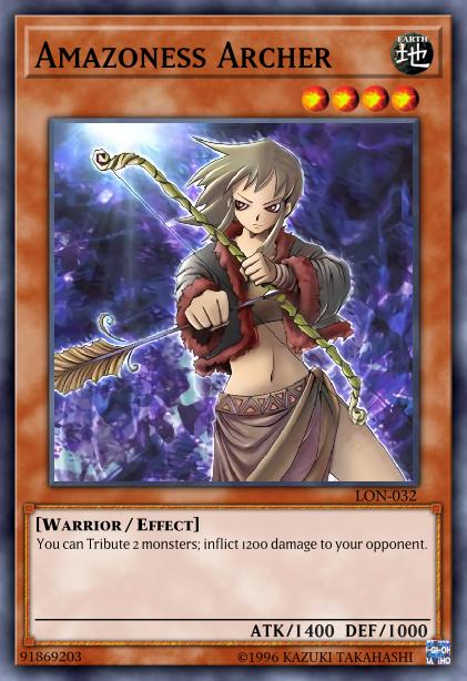 Yu-Gi-Oh! Amazoness Archer - DB1-EN233 - Common - Unlimited