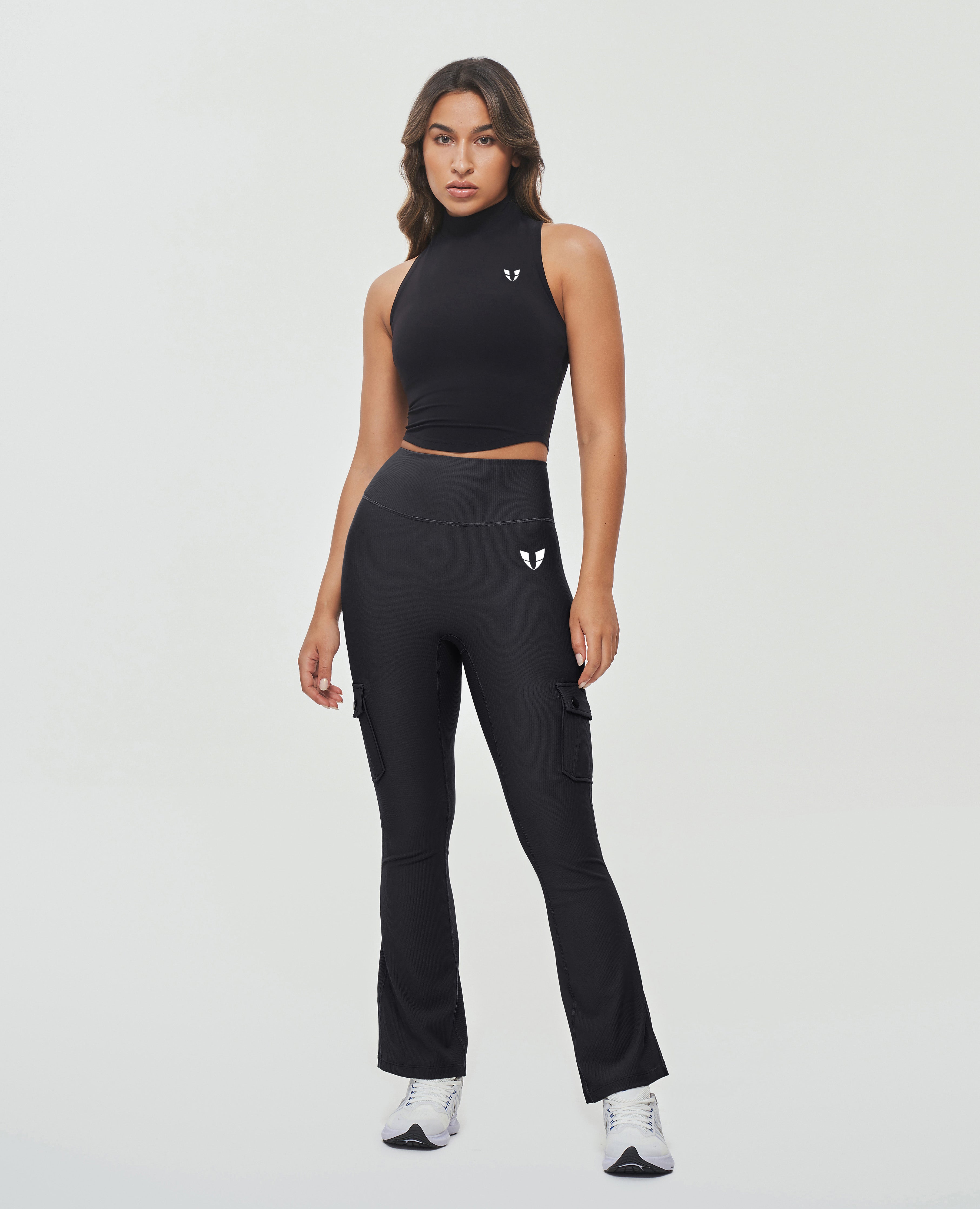 FIRM ABS High Neck Athletic Tank - Black - view 5