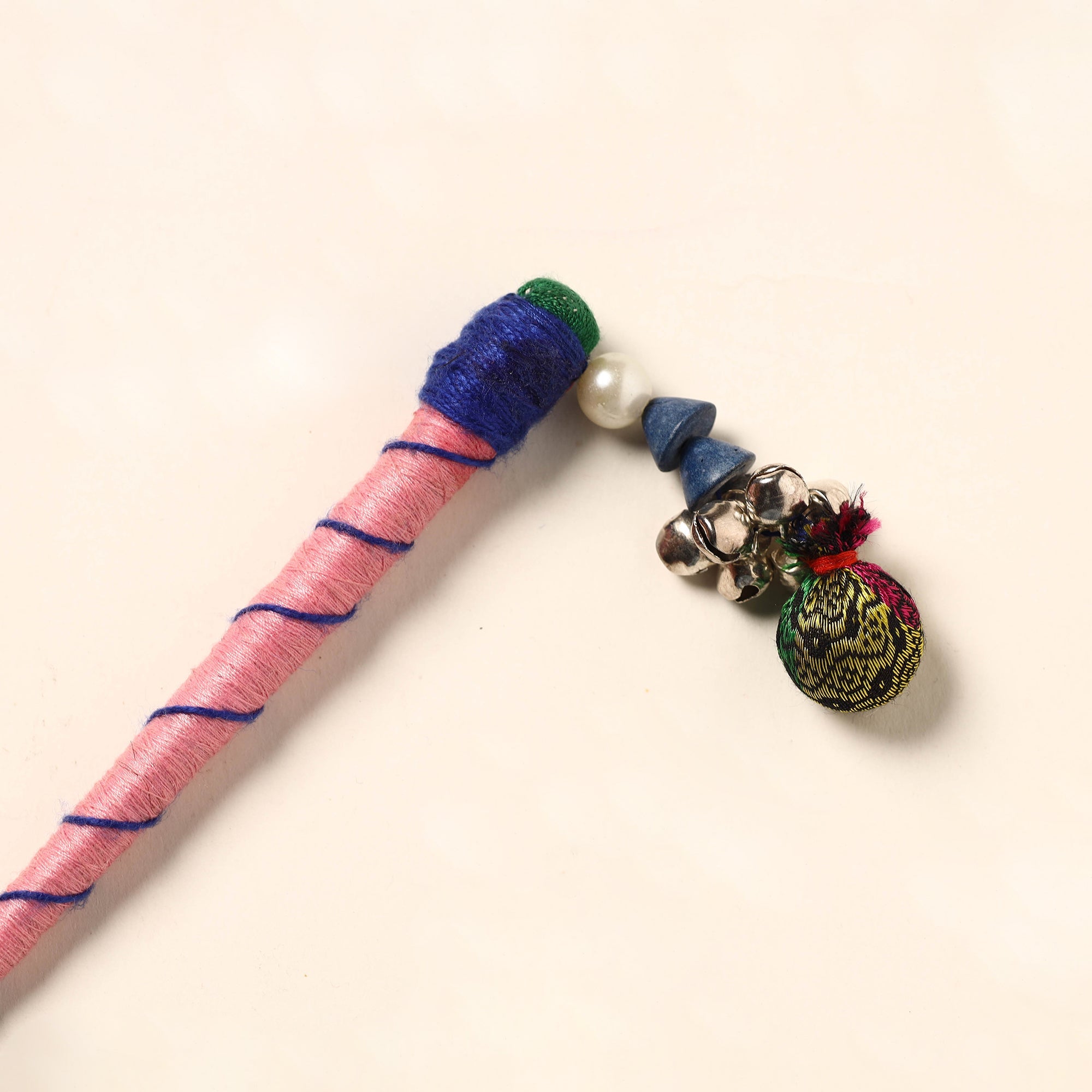 JALPARI Handmade Crochet Wooden Juda Stick 16 - view 2
