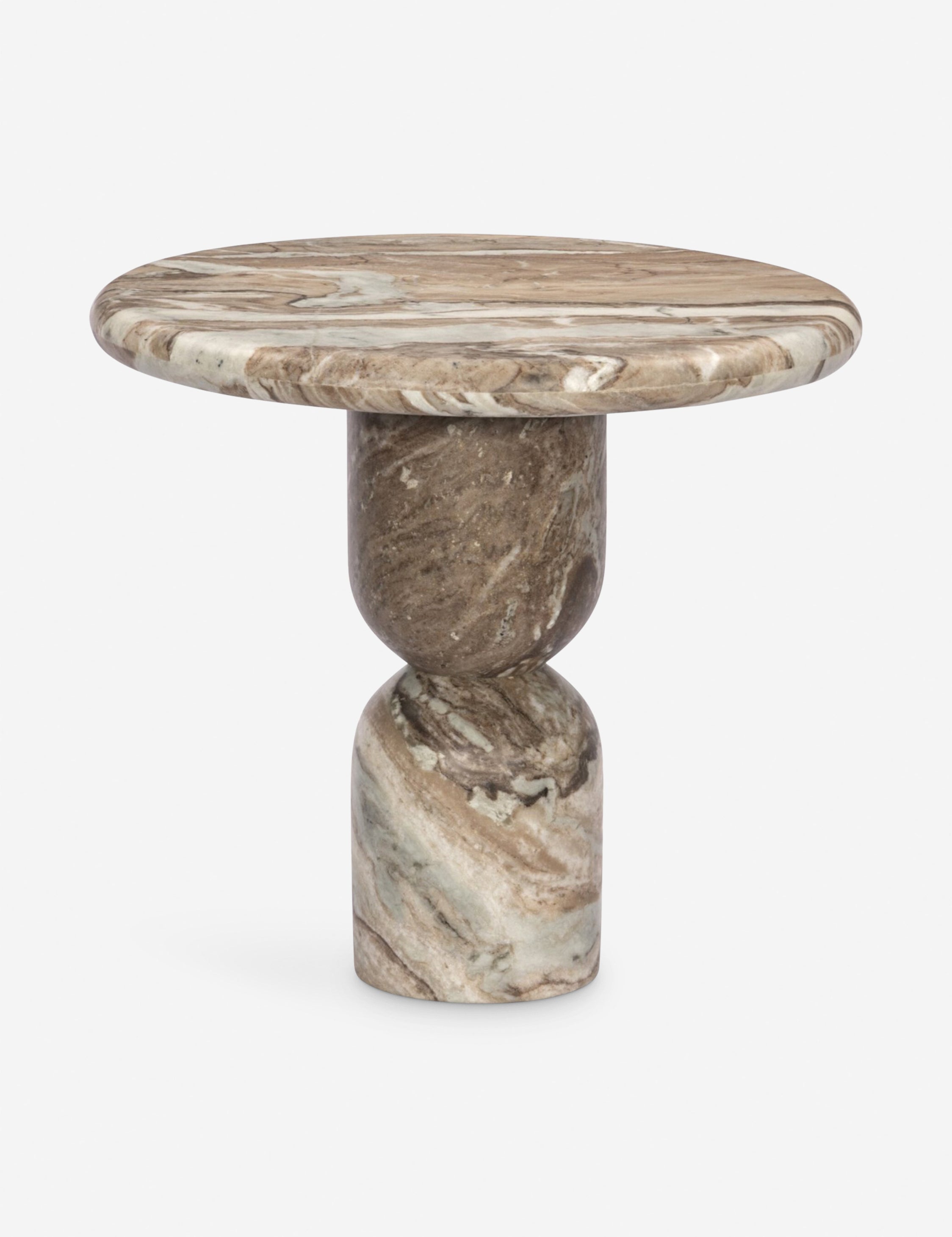 Lulu and Georgia Figueroa Round Side Table by Amber Lewis x Four Hands