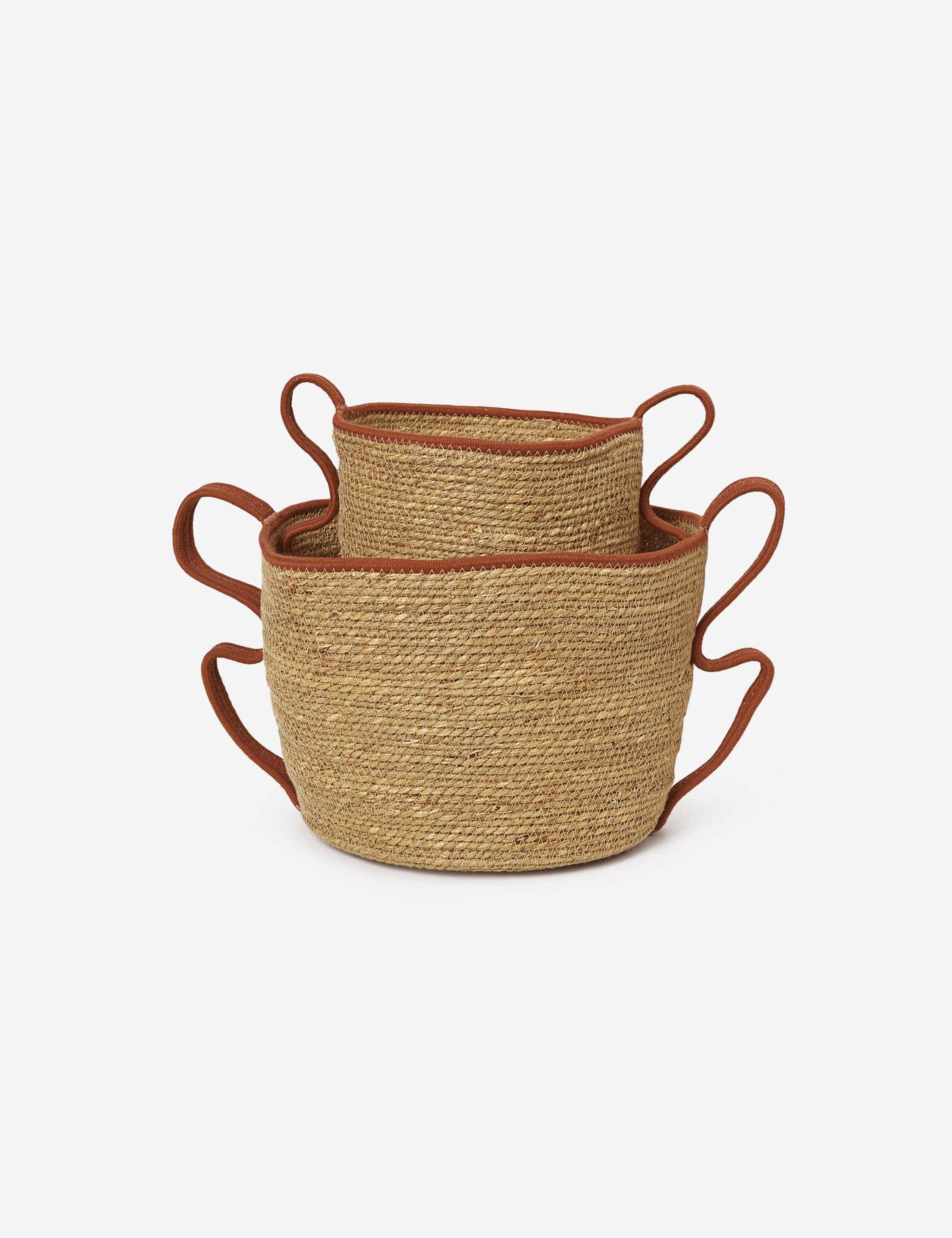 Lulu and Georgia Verso Baskets (Set of 2) by Ferm Living - view 6