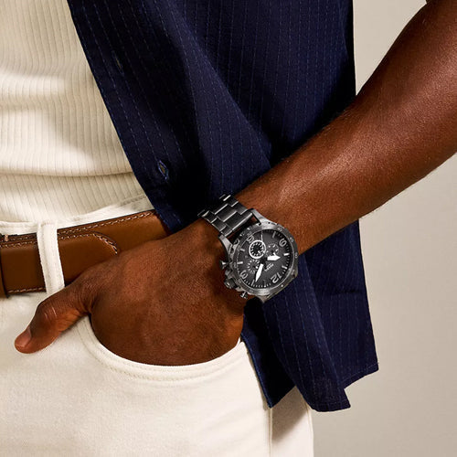 Fossil Nate Grey Dial Men 50mm JR1437 - view 2