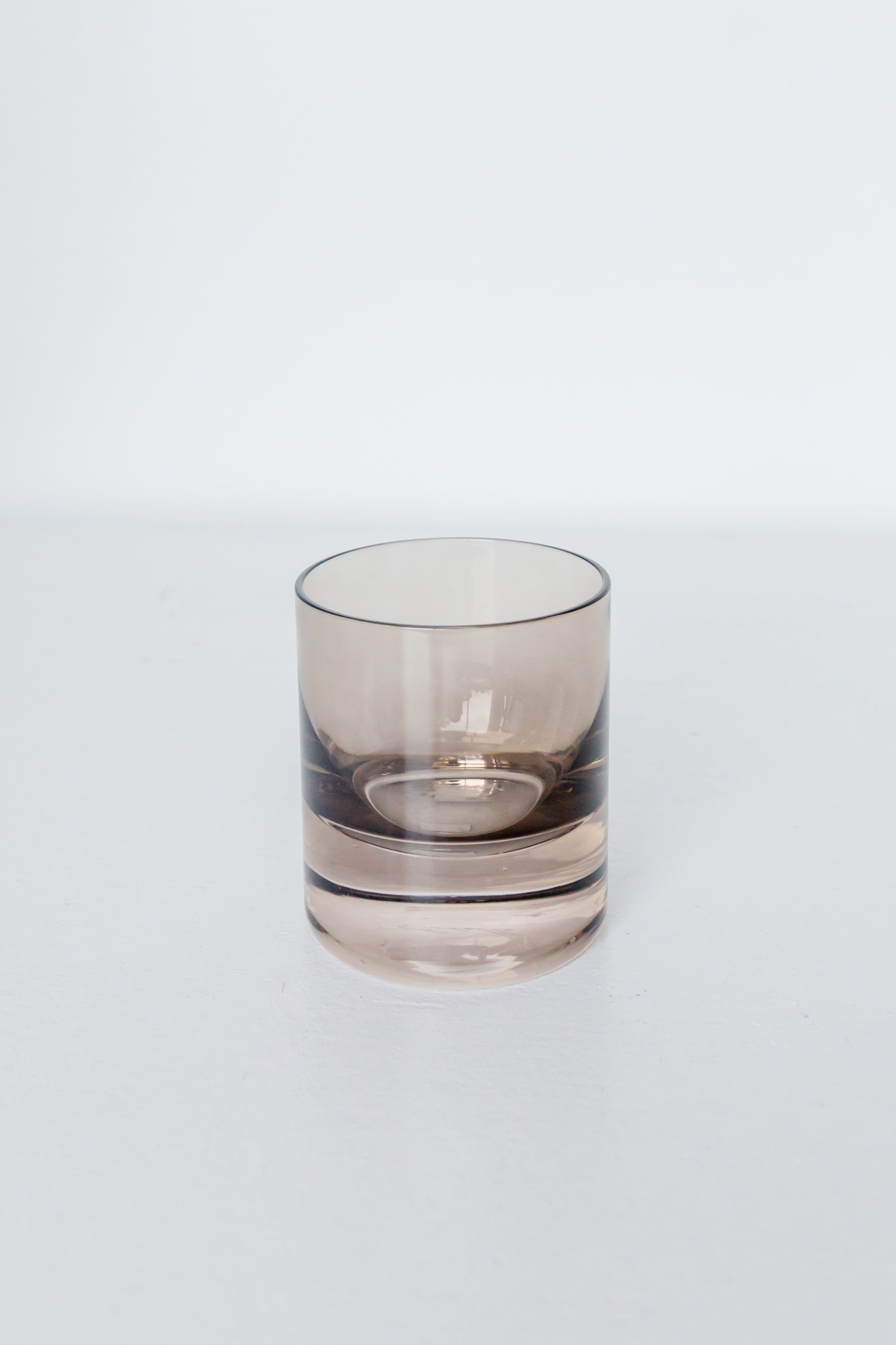 Estelle Colored Glass Estelle Colored Rocks Glass - Set of 6 {Gray Smoke} - view 6
