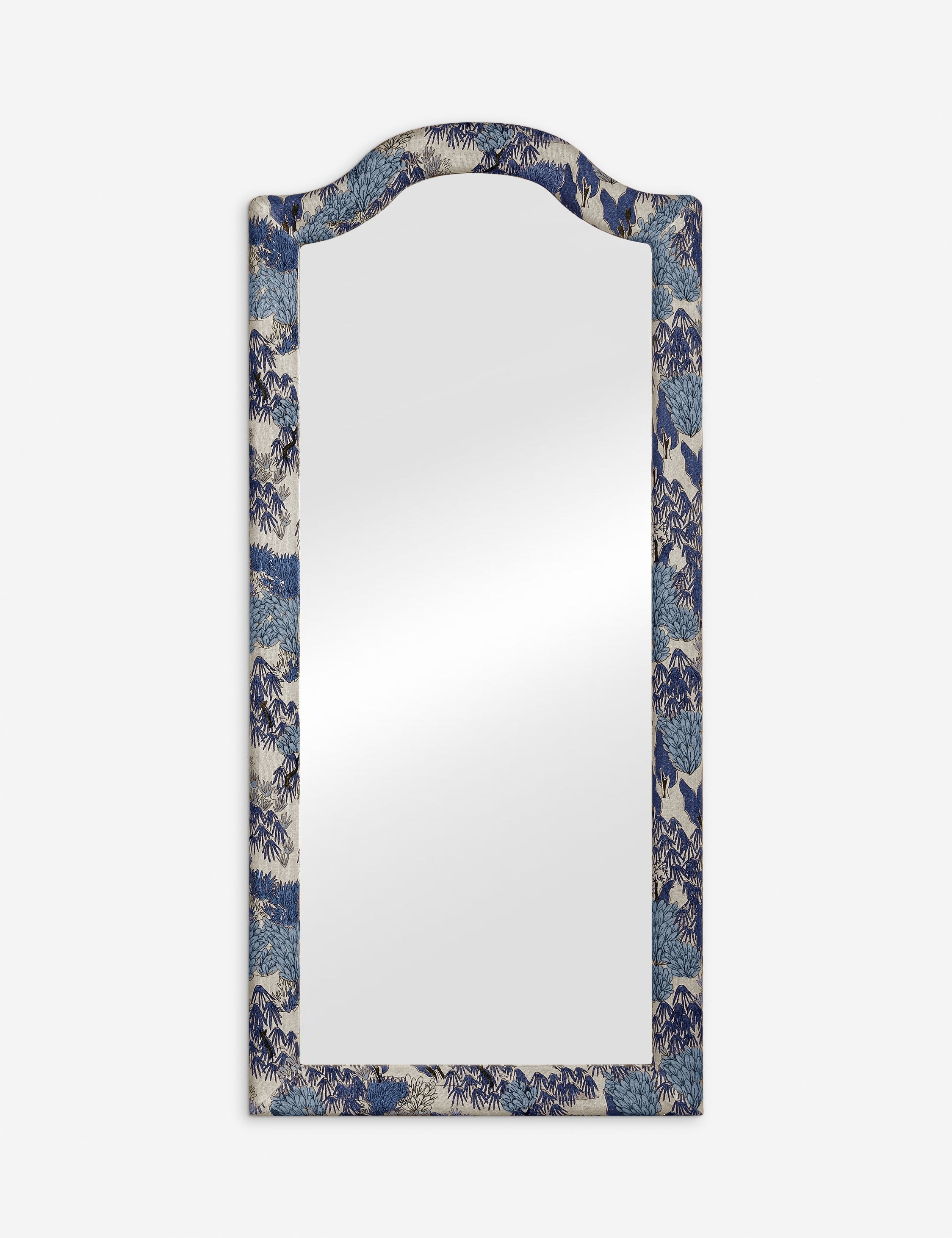 Lulu and Georgia Garden Walk Upholstered Full Length Mirror by Sarah Sherman Samuel - view 2