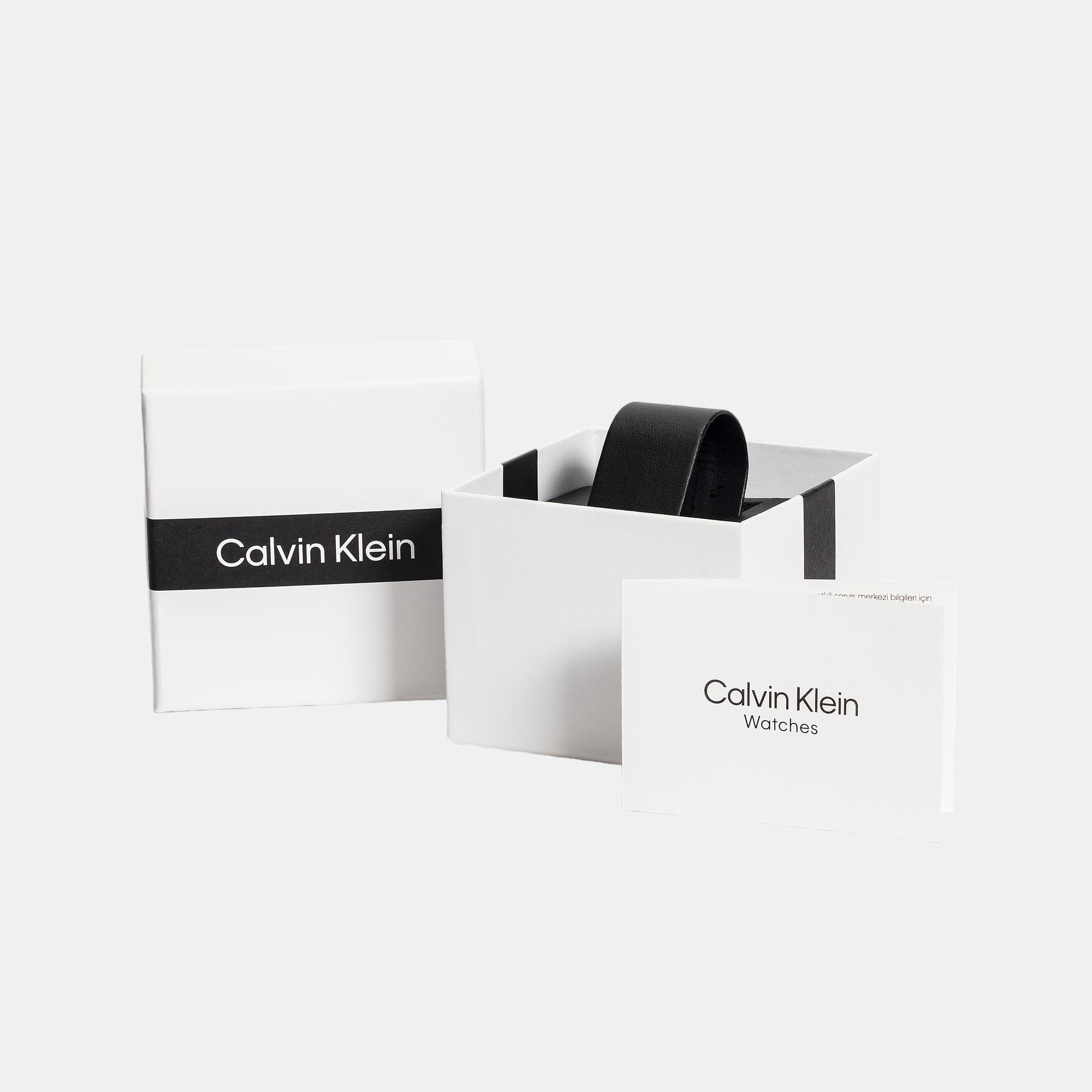 Calvin Klein Charming Women Quartz Gold Dial Analog Stainless Steel Watch 25200235 - view 4
