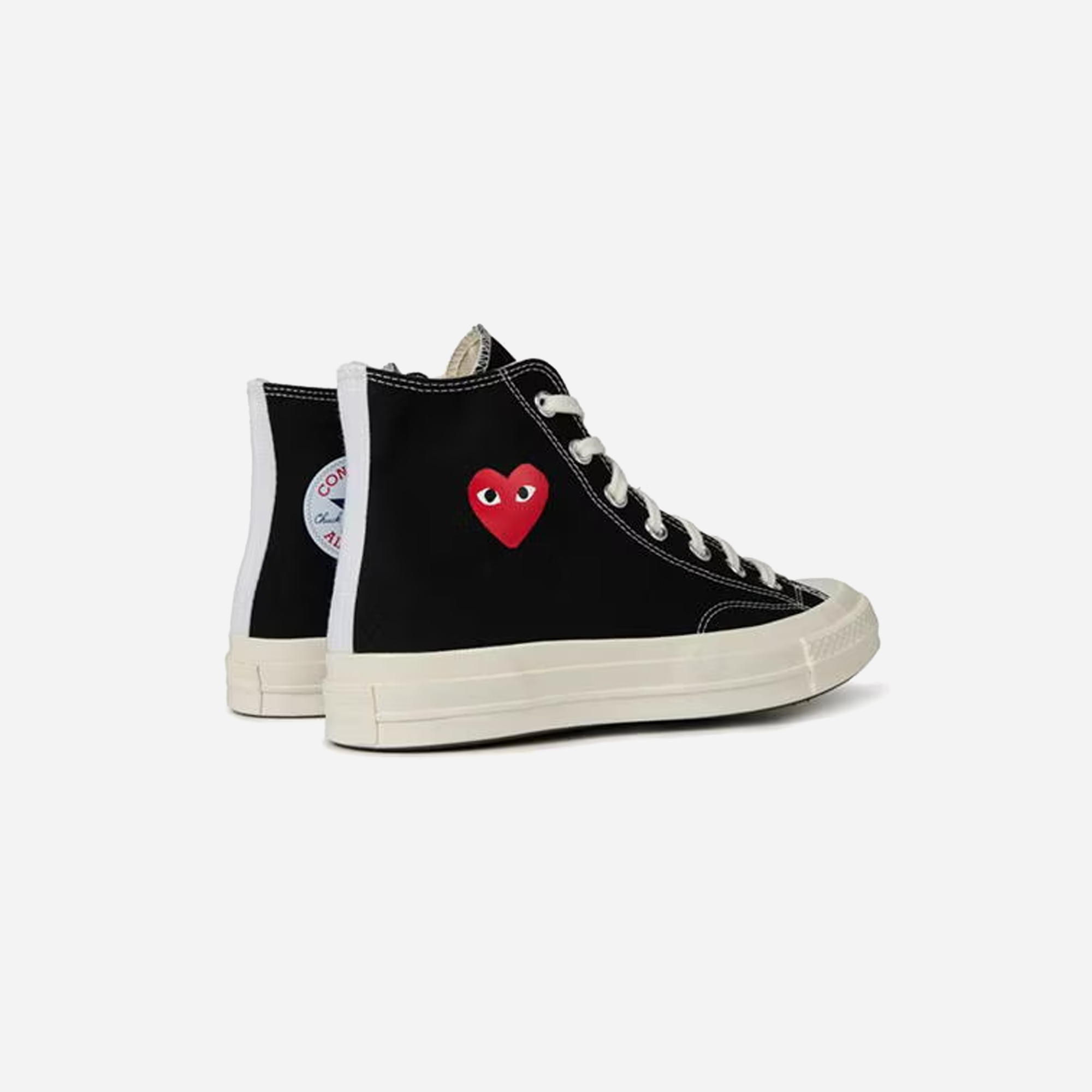 Converse Chuck Taylor All Star 70 Hi Comme des Garcons PLAY Single Heart Black - view 3