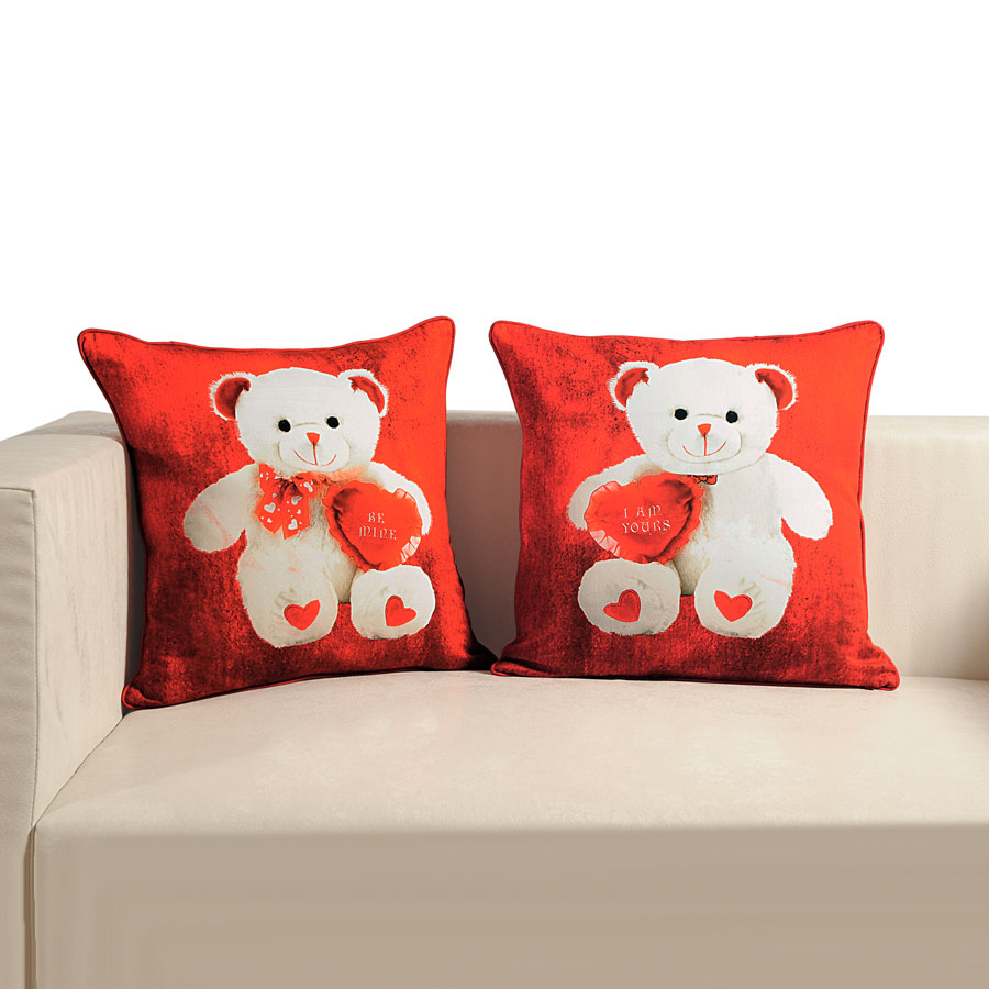 Swayam India Cute Teddy Teens Cushion Covers-209 - view 2