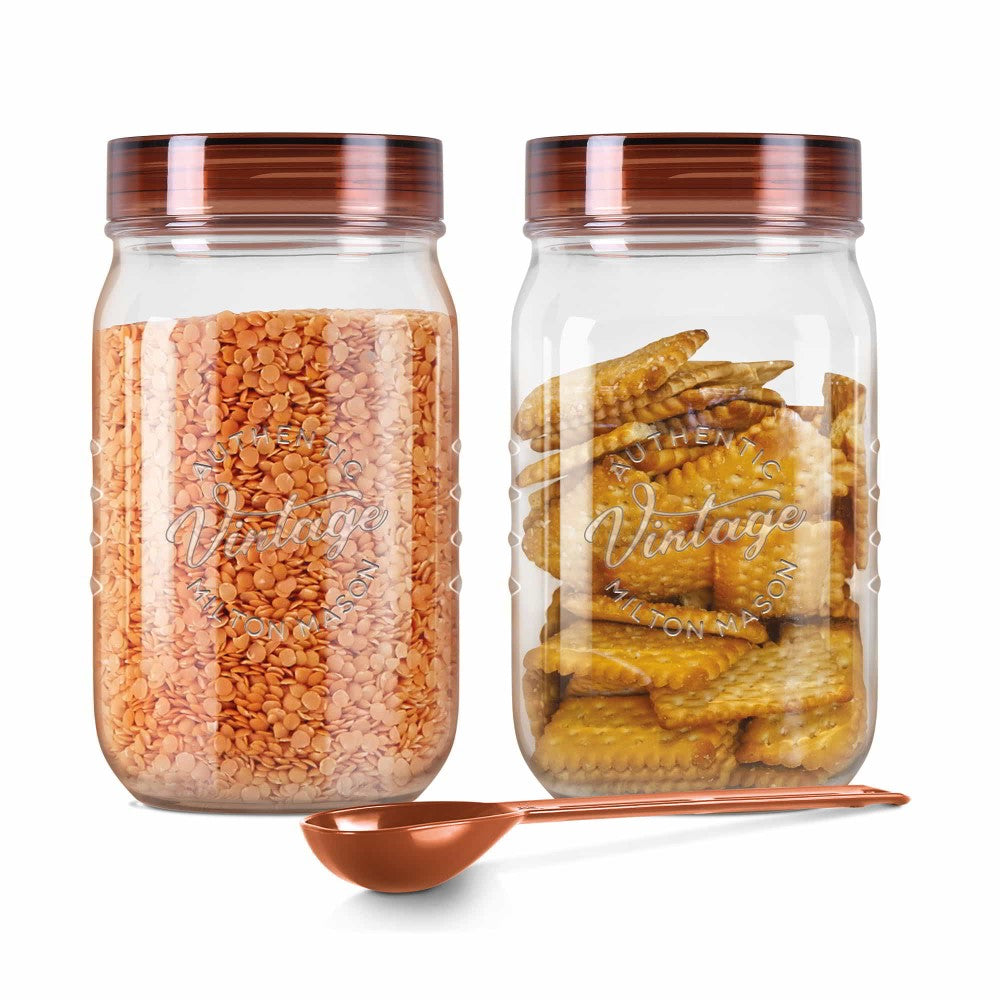 Milton Vintage 2000 ML Pet Jars with Spoon | 1 Pc - view 2