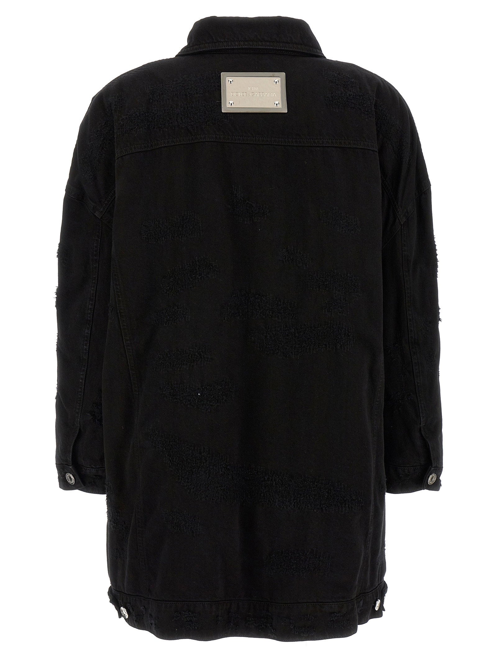 Dolce & Gabbana Denim Long Jacket – 100% cotton - view 2