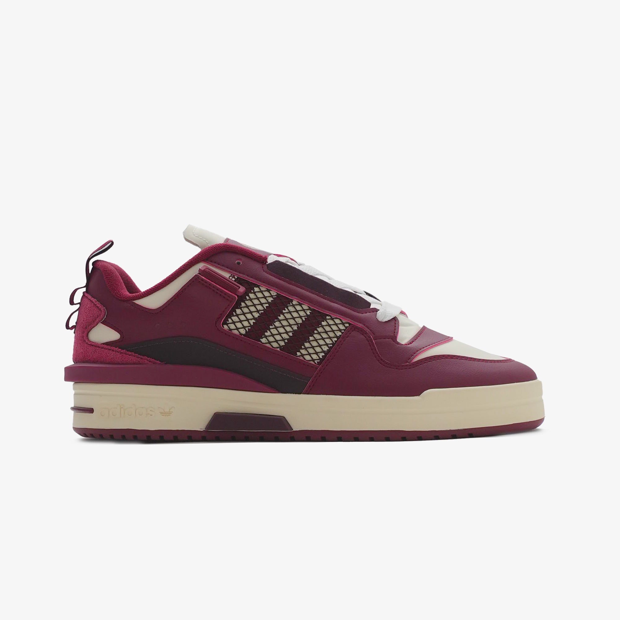 Adidas Originals | FORUM MOD LOW { MAROON/WHITE