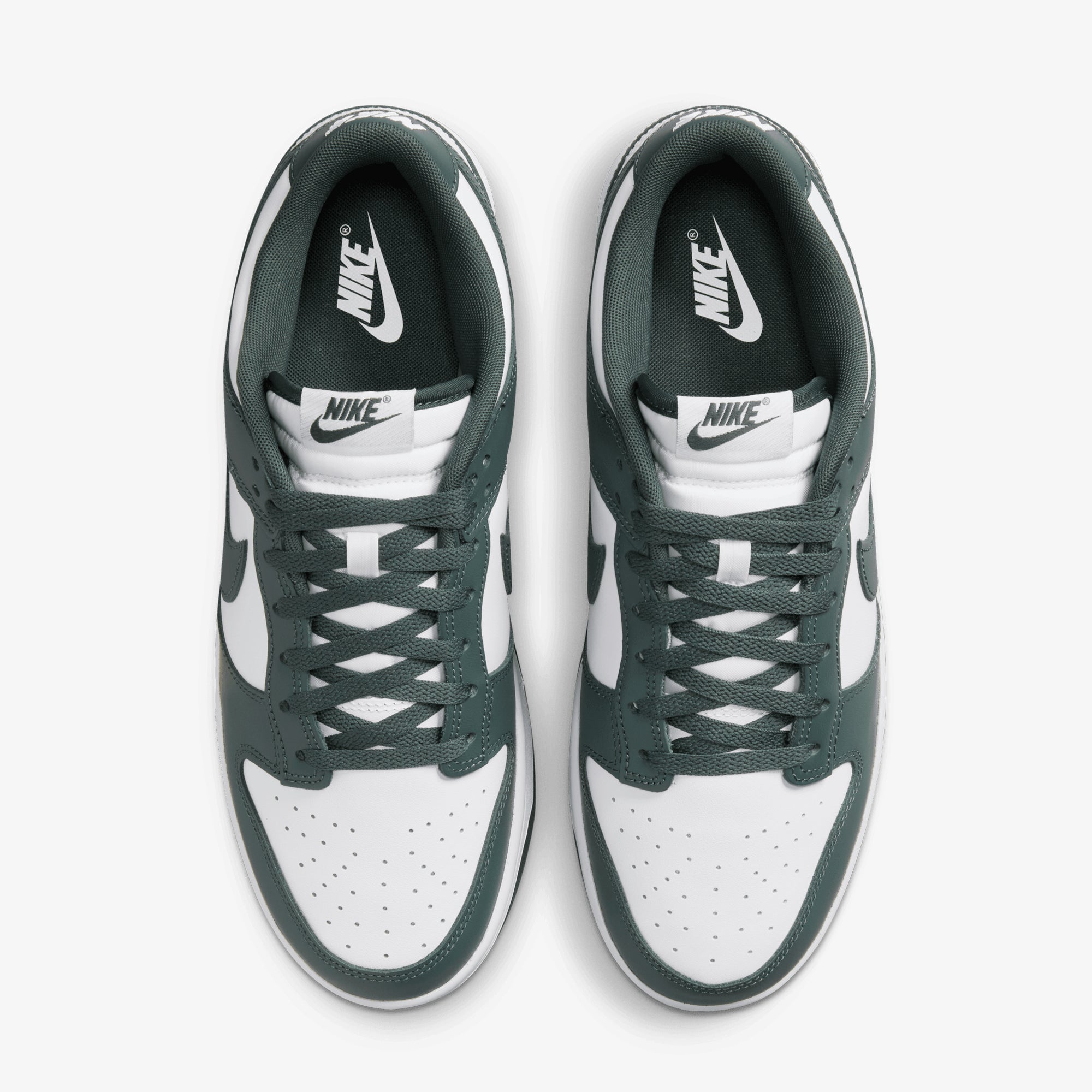 Nike | Dunk Low Retro { White/vintage Green-white - view 2