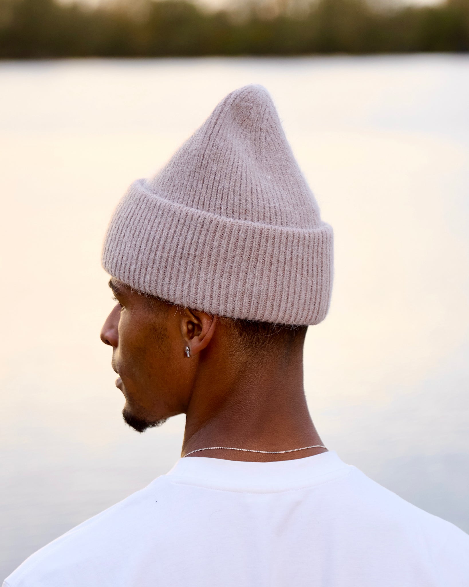 Coszus Arch Logo Taupe Beanie - view 2