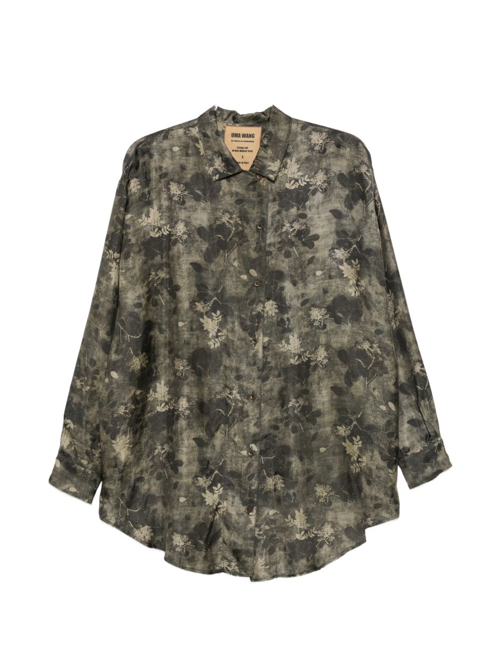 Uma wang shirts – Uma Wang Shirt – Cupro 50%, Viscose 50%