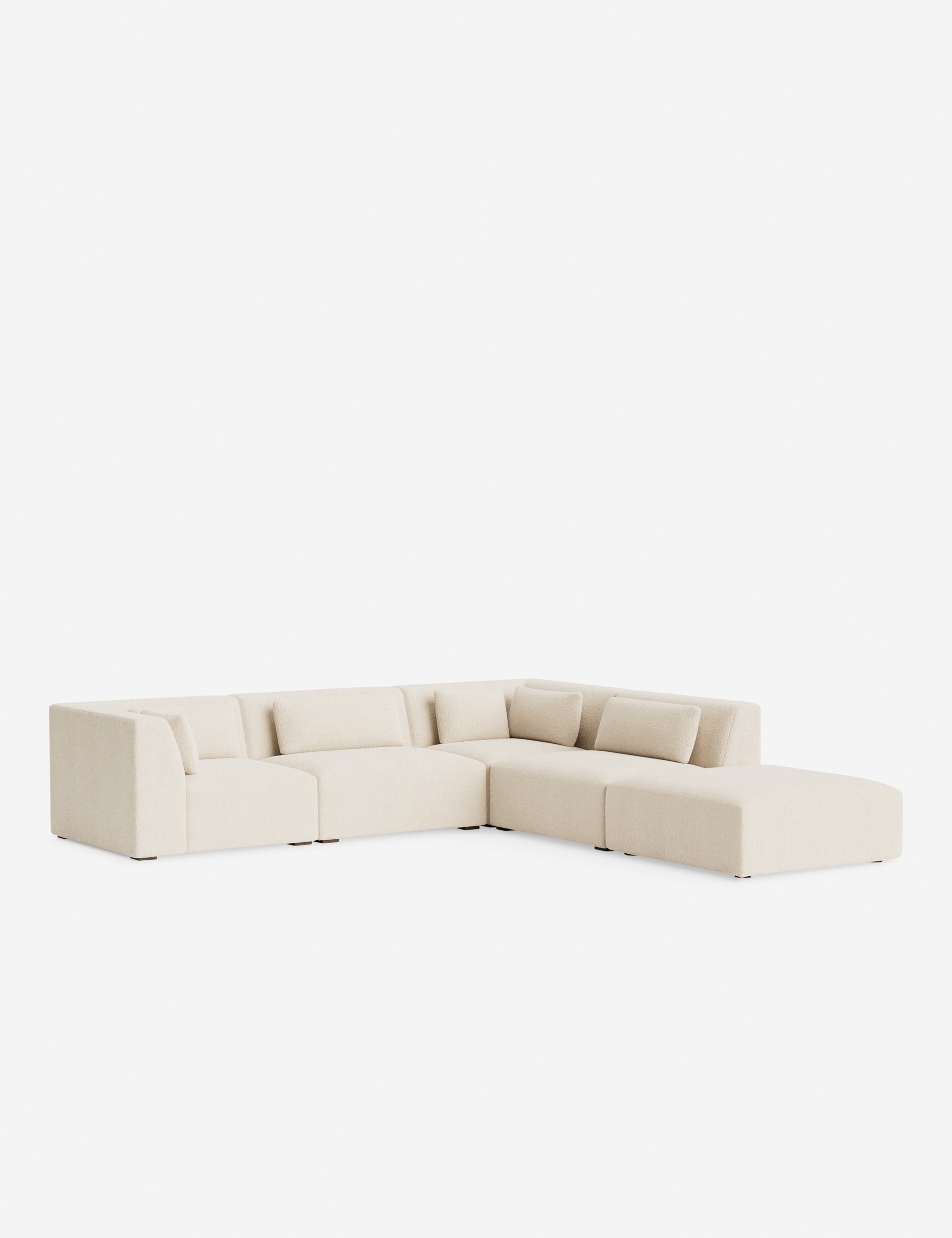 Lulu and Georgia Koh Modular Sectional Sofa With Ottoman - view 195
