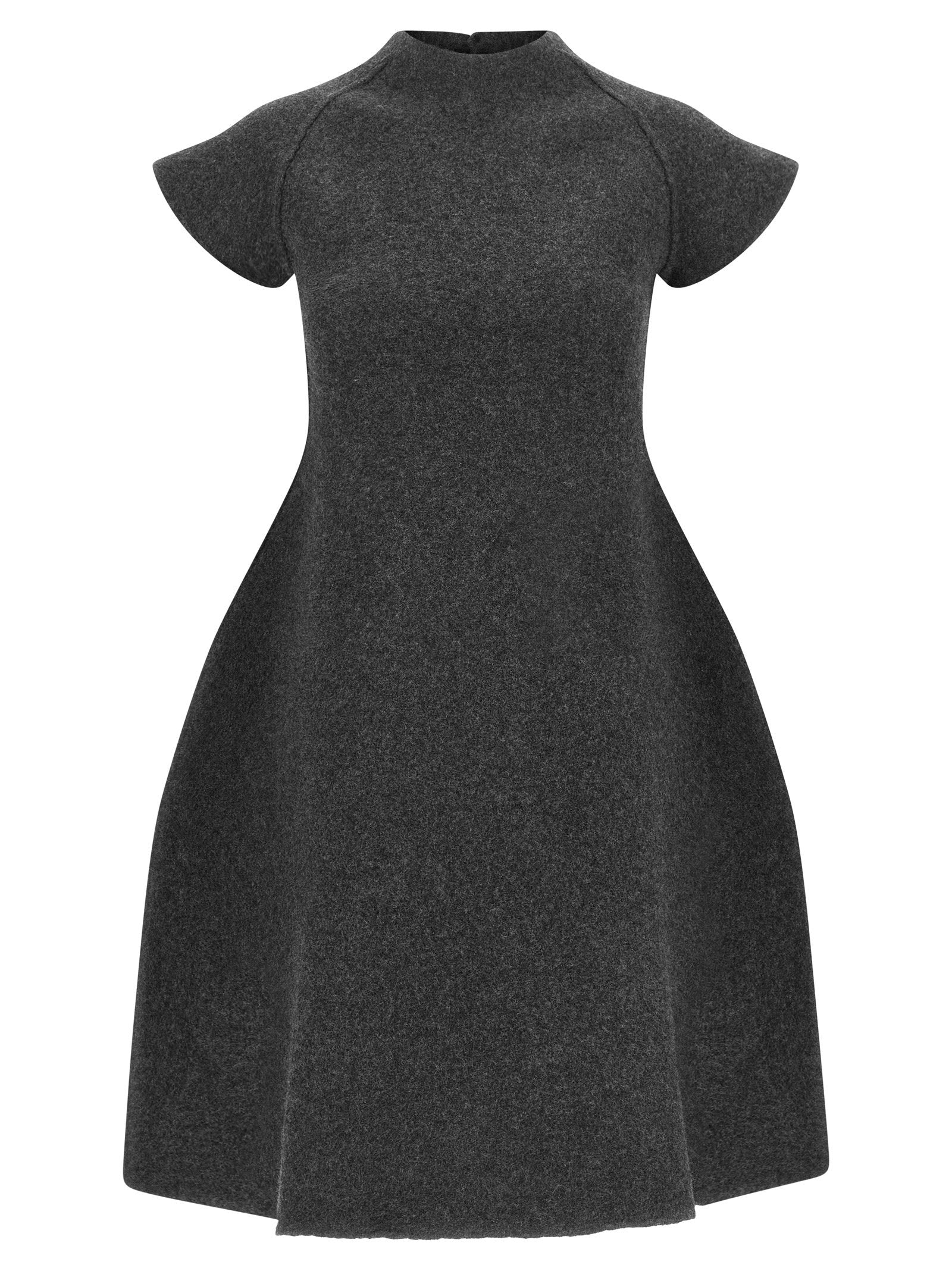 Jil Sander Virgin Wool Dress – 100% virgin wool