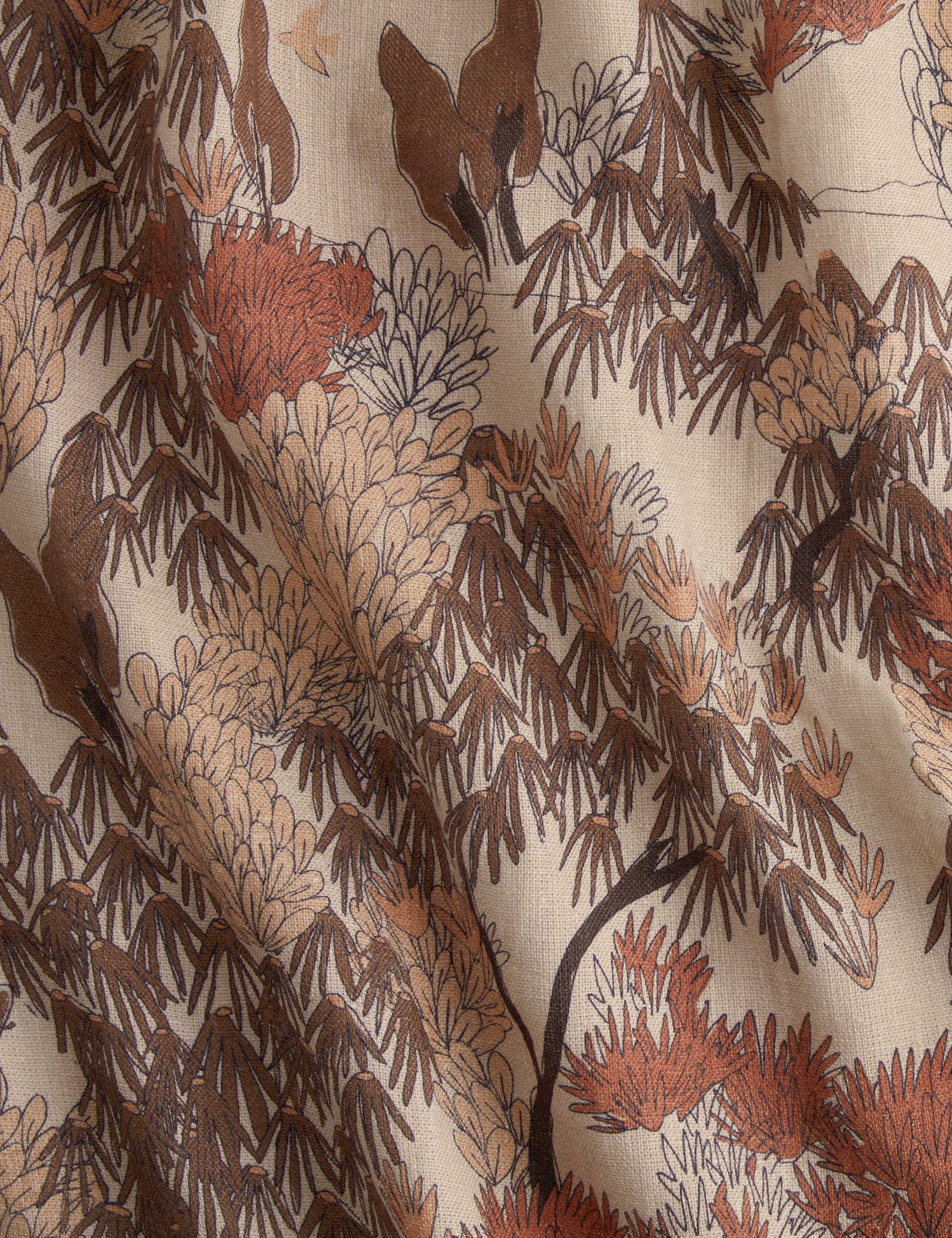 Lulu and Georgia Garden Walk Linen Fabric by Sarah Sherman Samuel - view 11
