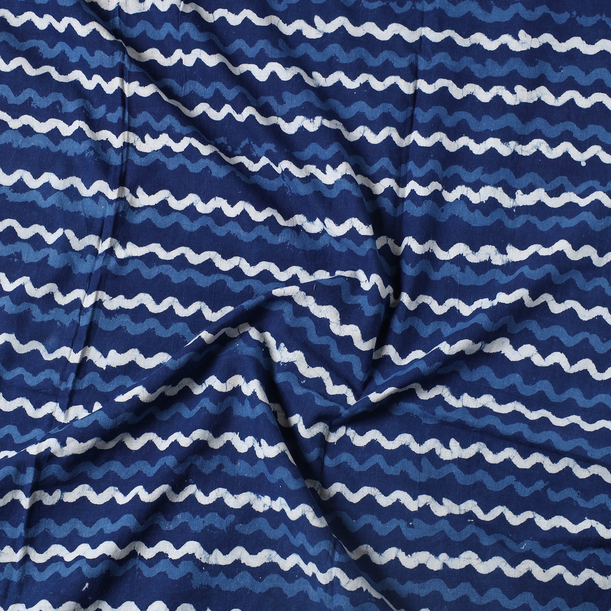 BINDAAS UNLIMITED Bindaas Block Printed Cotton Precut Fabric (2 meter) 18 - view 2