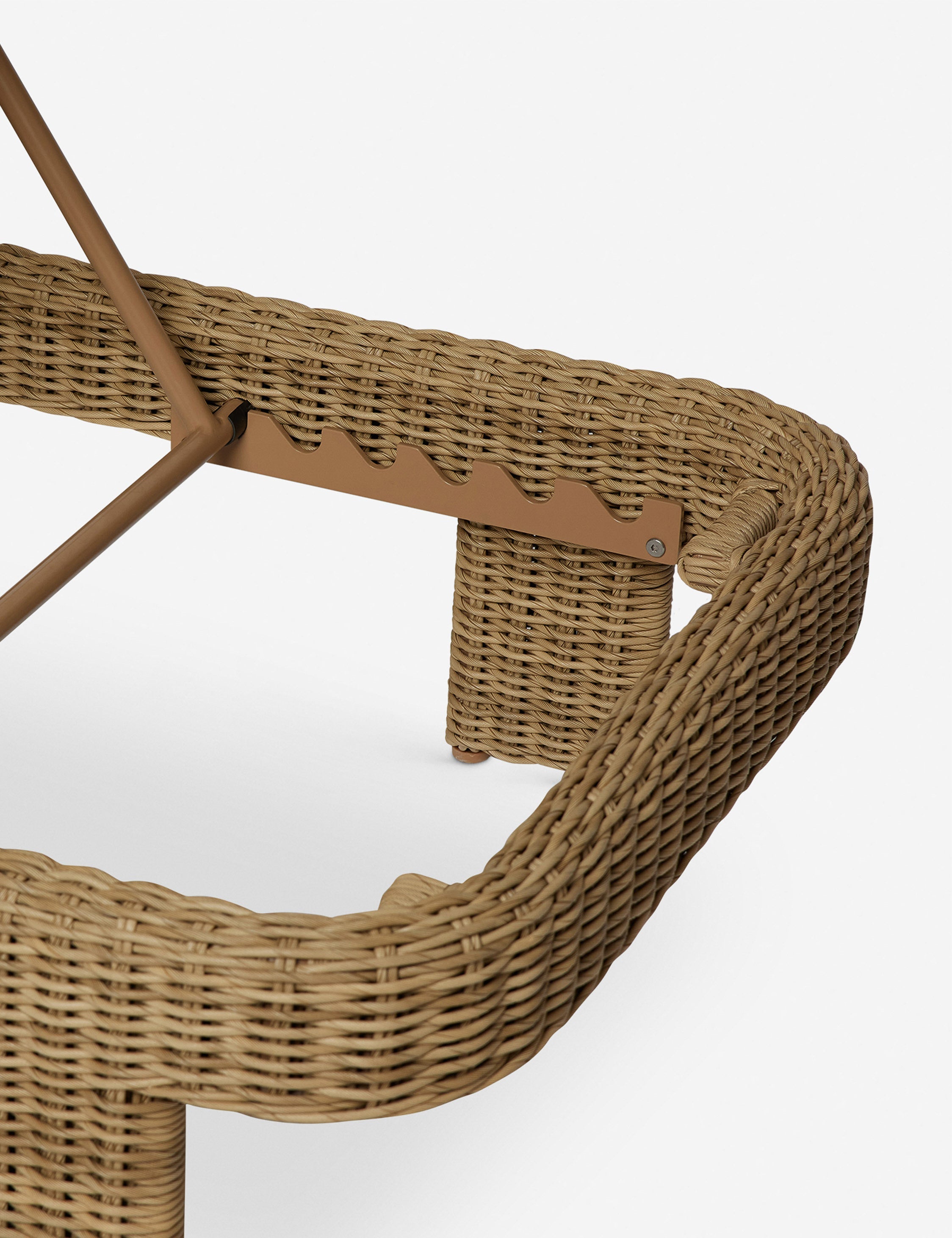 Lulu and Georgia Hadler Outdoor Lounger, Ivory - view 14